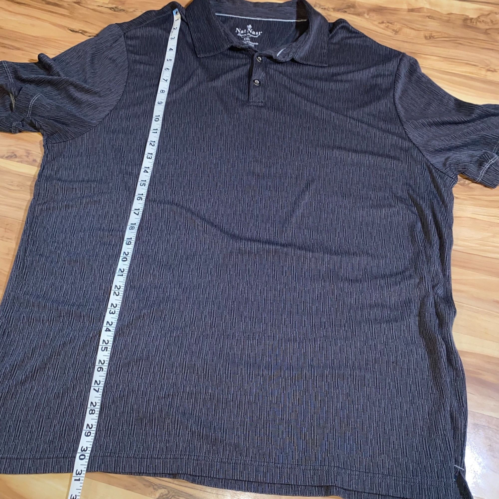 Nat Nast Nat Nast luxury originals XXL Gray polo shirt Size US XXL / EU 58 / 5 - 4 Thumbnail