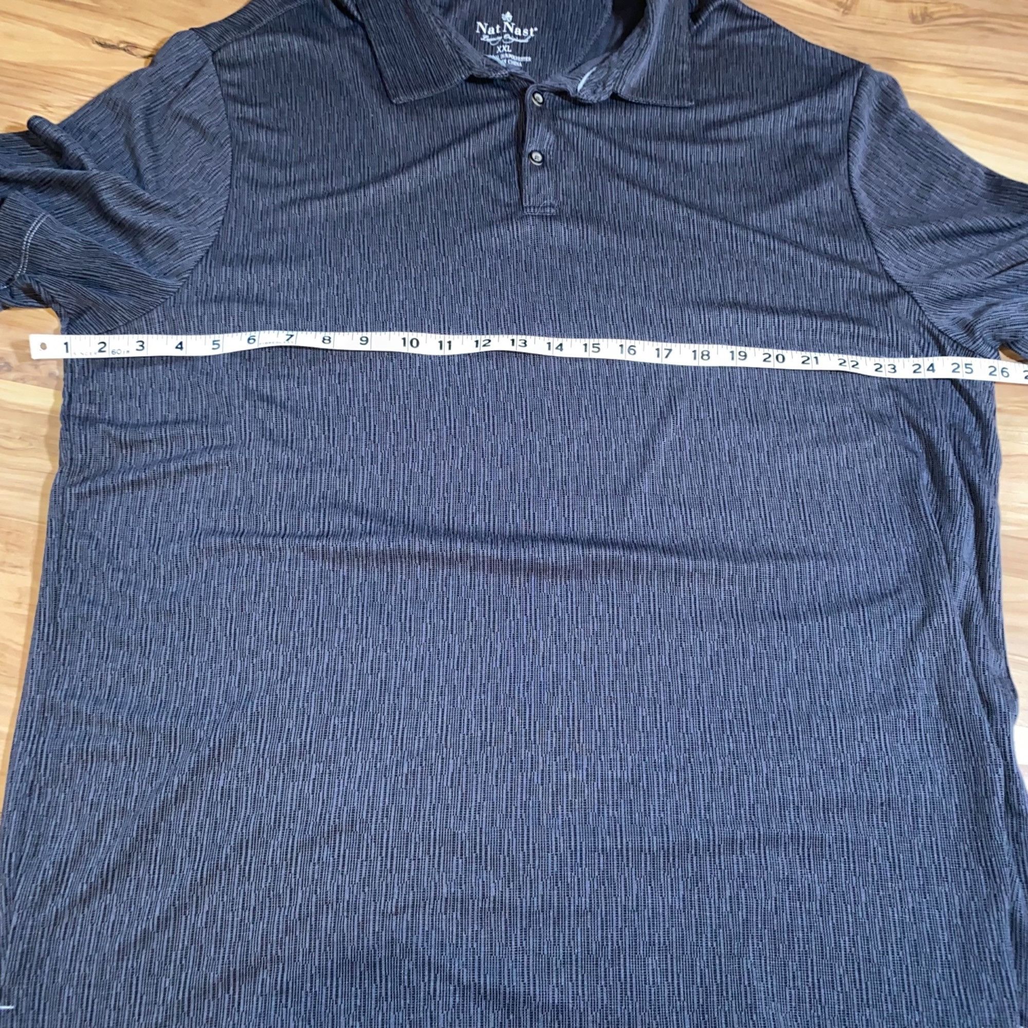 Nat Nast Nat Nast luxury originals XXL Gray polo shirt Size US XXL / EU 58 / 5 - 3 Thumbnail