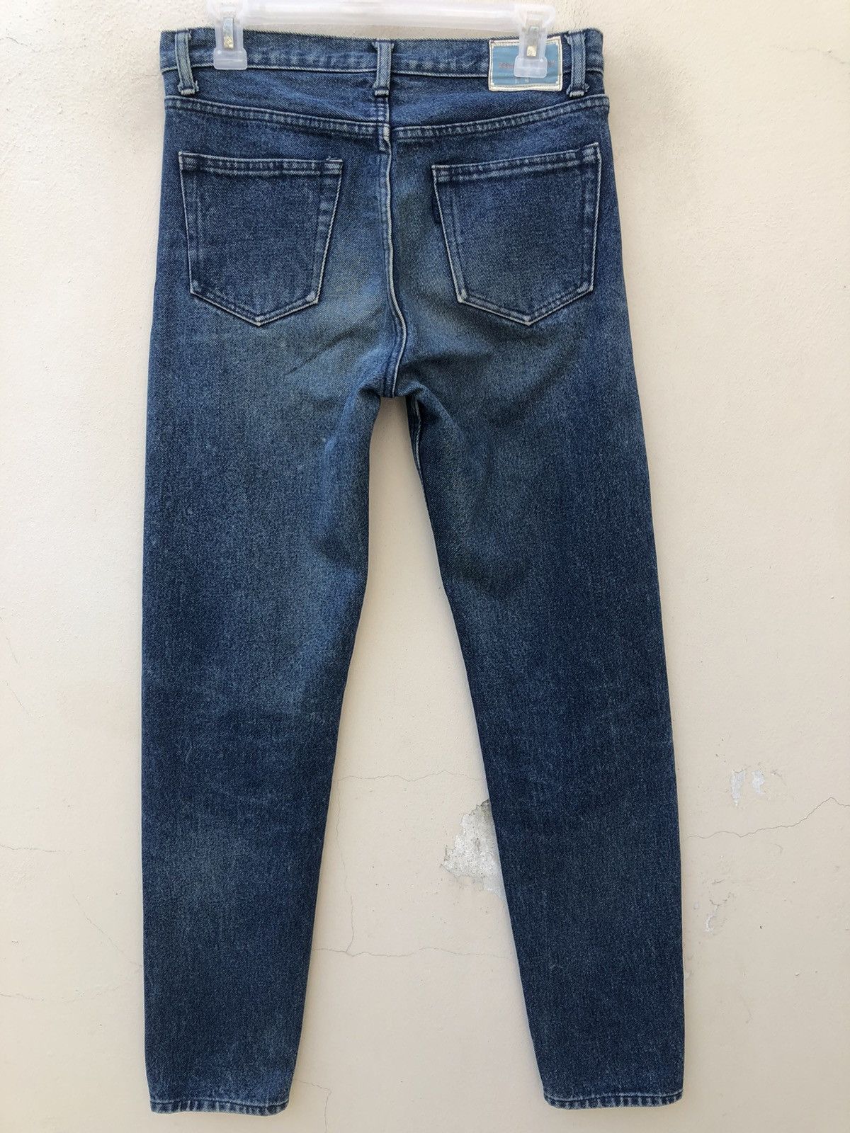 Karl Helmut Vintage 90s Karl Helmut Japan Embroidery Denim Blue Jeans Size US 30 / EU 46 - 15 Thumbnail