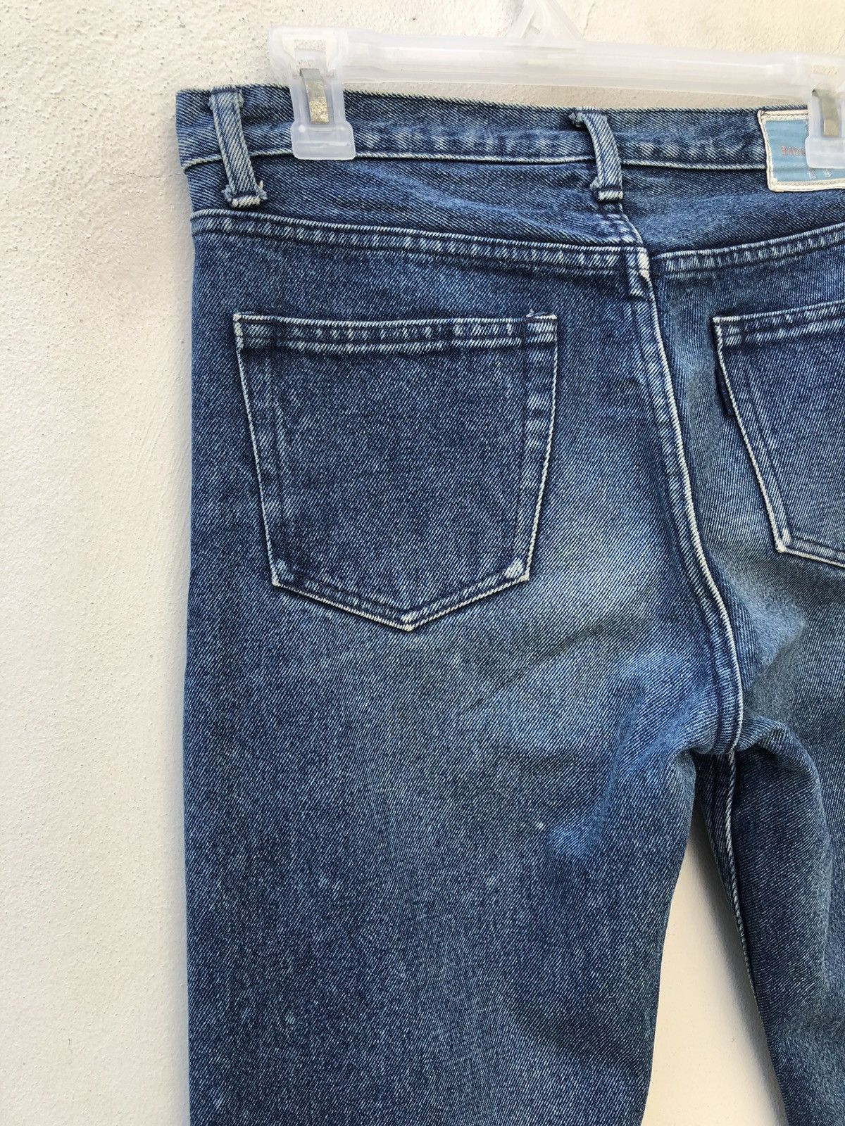 Karl Helmut Vintage 90s Karl Helmut Japan Embroidery Denim Blue Jeans Size US 30 / EU 46 - 16 Thumbnail