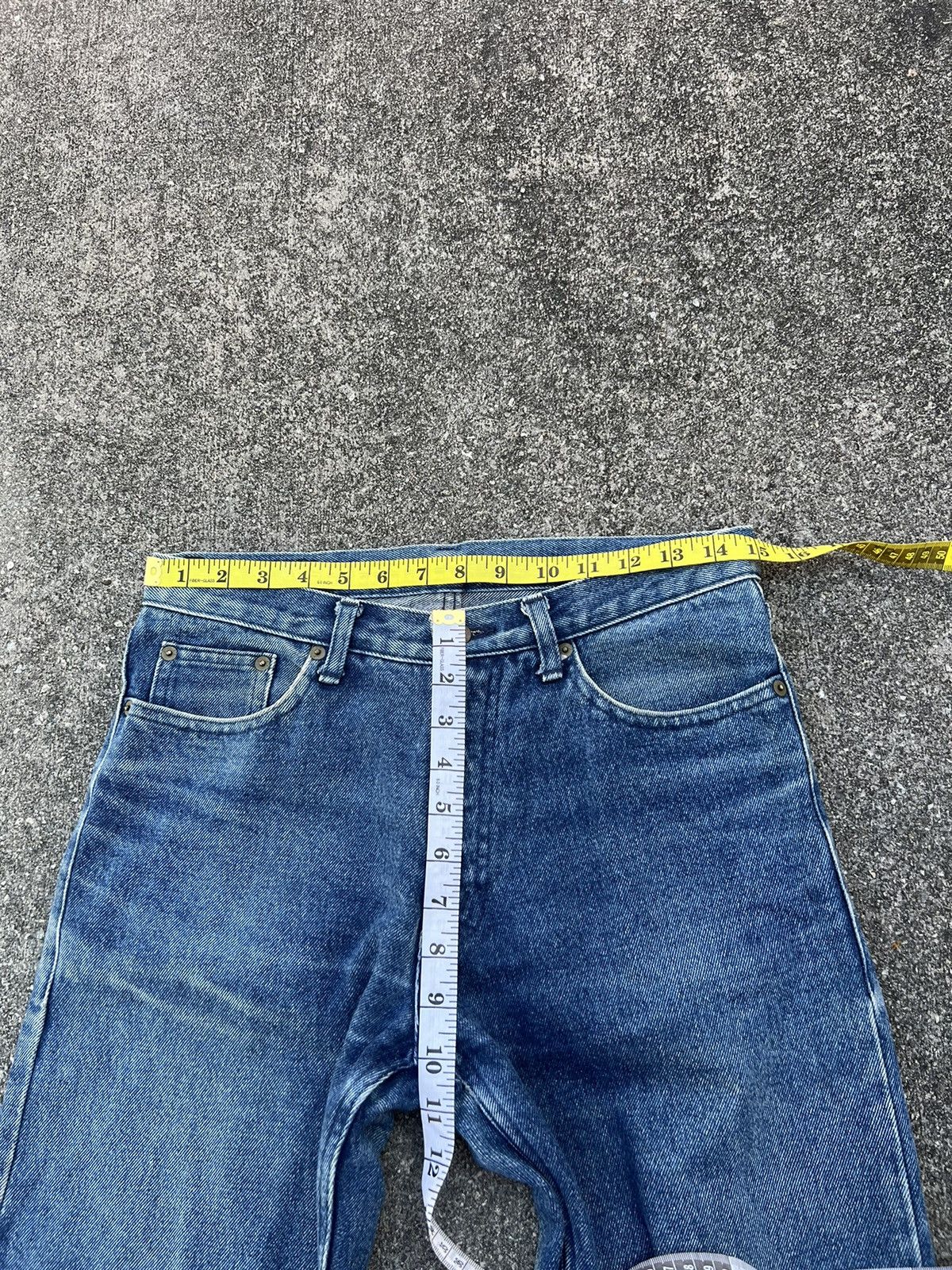 Karl Helmut Vintage 90s Karl Helmut Japan Embroidery Denim Blue Jeans Size US 30 / EU 46 - 2 Thumbnail