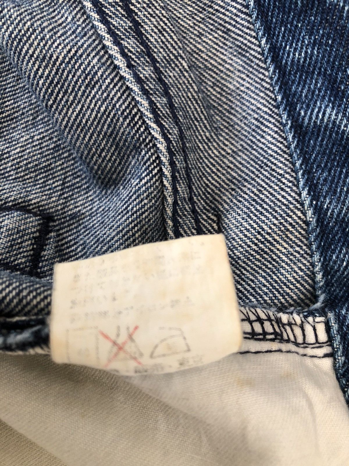 Karl Helmut Vintage 90s Karl Helmut Japan Embroidery Denim Blue Jeans Size US 30 / EU 46 - 25 Thumbnail