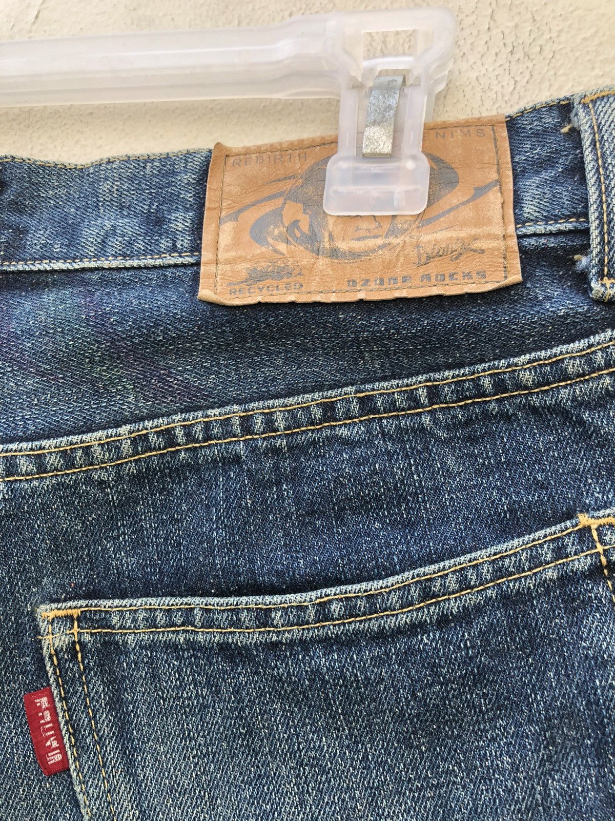 Vintage Vintage Ozone Rocks Japan Graffiti Art Denim Jeans Size US 30 / EU 46 - 19 Thumbnail