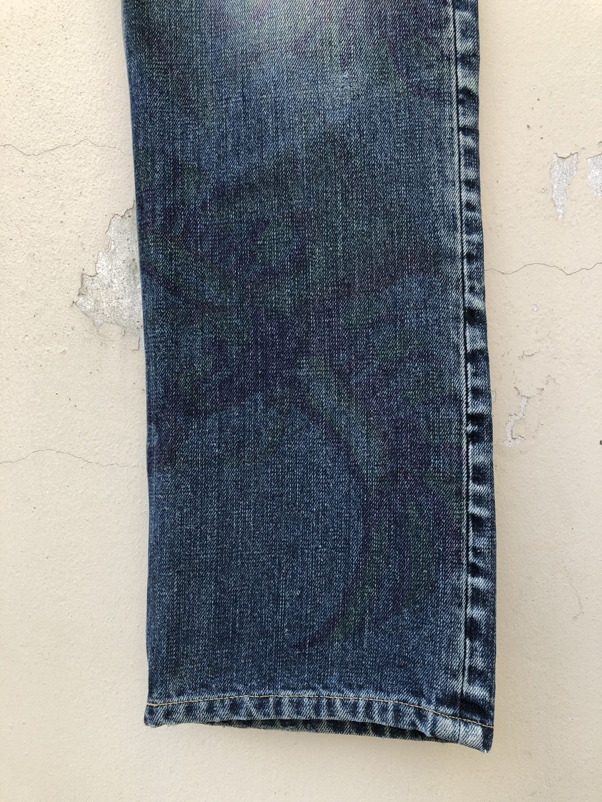 Vintage Vintage Ozone Rocks Japan Graffiti Art Denim Jeans Size US 30 / EU 46 - 13 Thumbnail