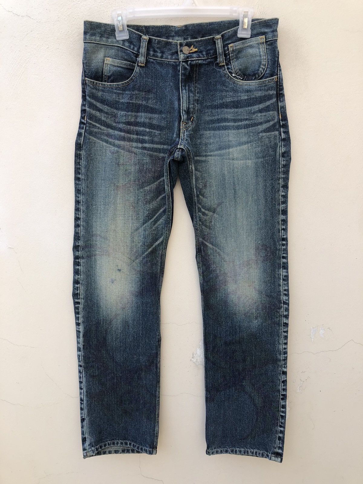 Vintage Vintage Ozone Rocks Japan Graffiti Art Denim Jeans Size US 30 / EU 46 - 6 Thumbnail