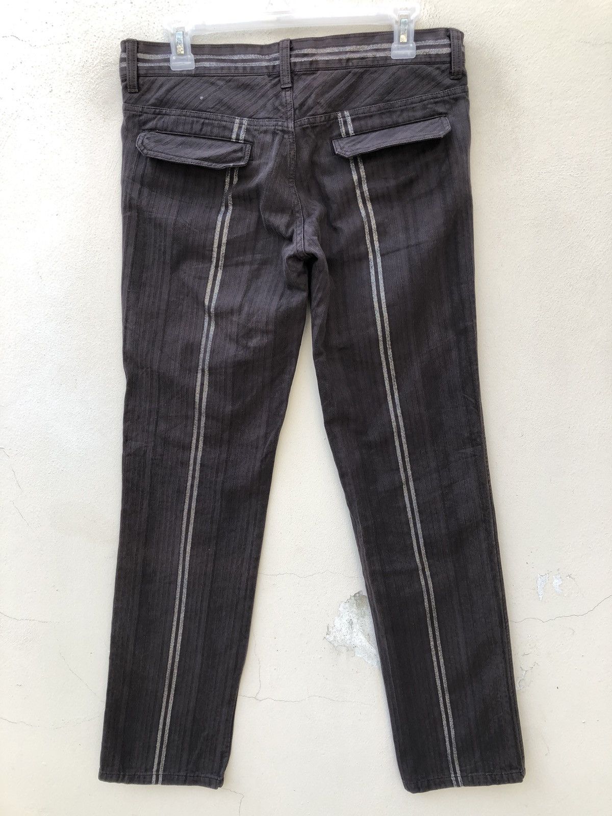 Vintage Vintage Ozone Rocks Japan Silver Lines HBT Six Pocket Pant Size US 30 / EU 46 - 13 Thumbnail