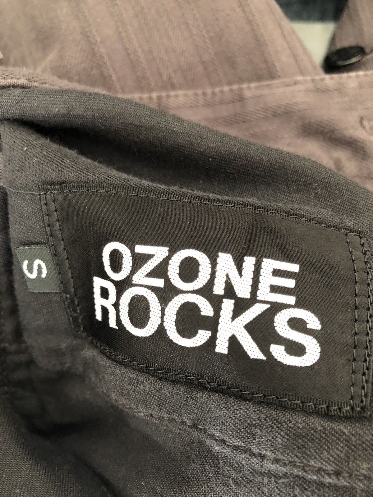 Vintage Vintage Ozone Rocks Japan Silver Lines HBT Six Pocket Pant Size US 30 / EU 46 - 20 Thumbnail