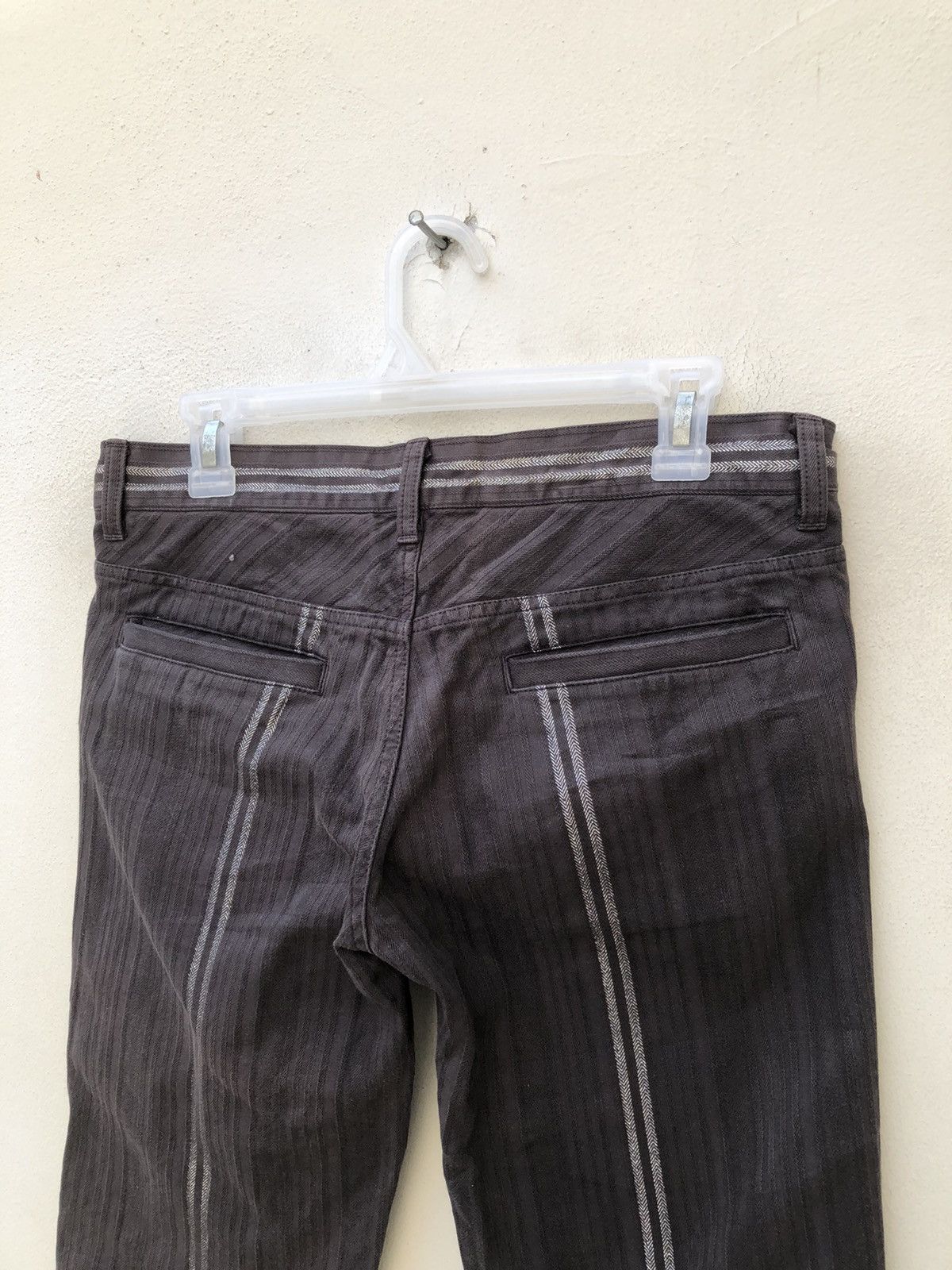 Vintage Vintage Ozone Rocks Japan Silver Lines HBT Six Pocket Pant Size US 30 / EU 46 - 17 Thumbnail