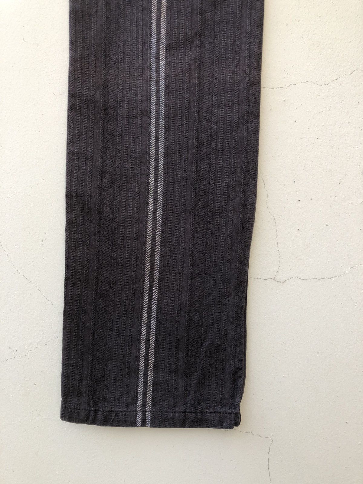 Vintage Vintage Ozone Rocks Japan Silver Lines HBT Six Pocket Pant Size US 30 / EU 46 - 16 Thumbnail