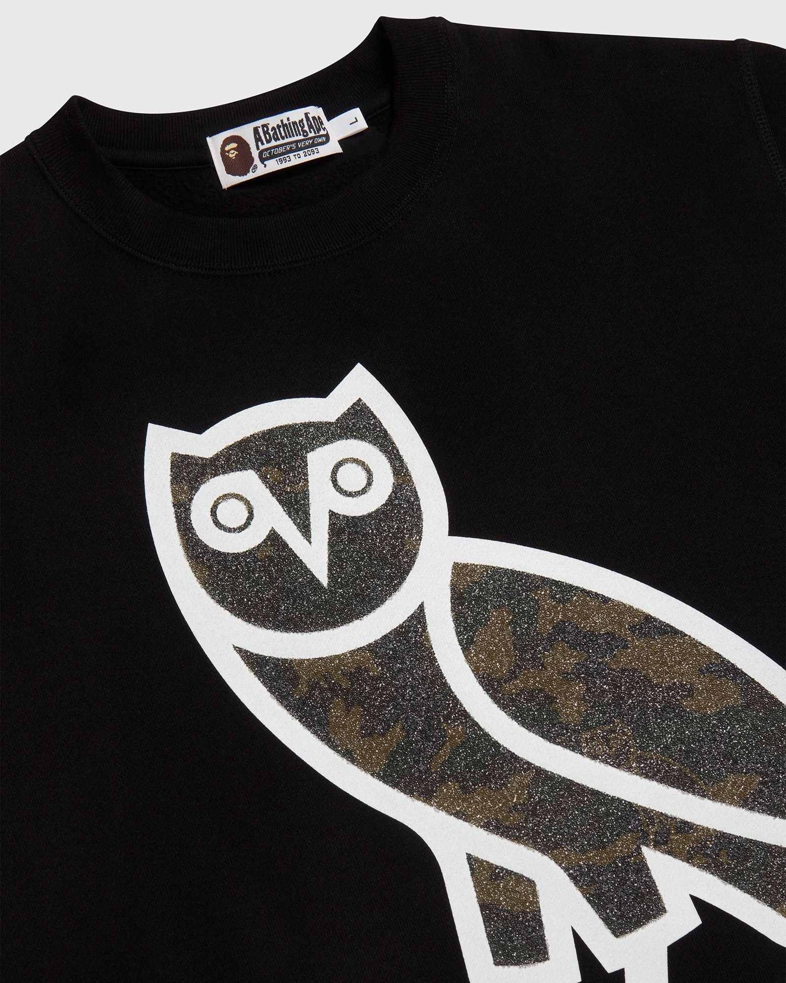 Bape × October's Very Own OVO® X BAPE® WOODLAND CAMO OG OWL CREWNECK Size US L / EU 52-54 / 3 - 5 Thumbnail
