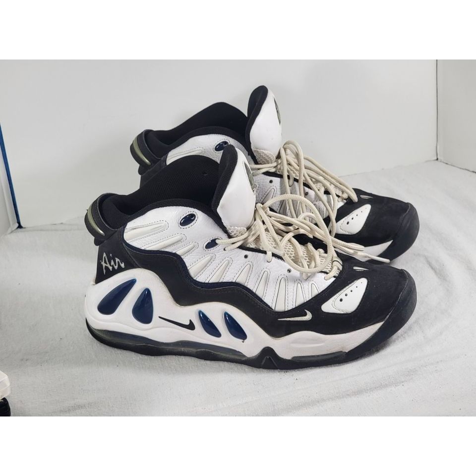 Nike air max uptempo 97 white black college navy online