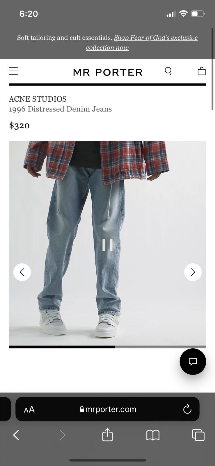 Acne Studios Acne Studios 1996 Mens Jeans Size US 32 / EU 48 - 7 Thumbnail