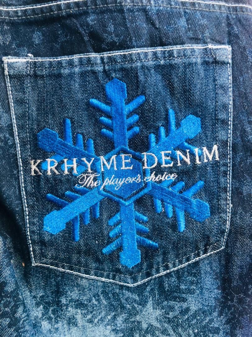 Japanese Brand × Vintage Vintage Krhyme Denim Japanese Designer Fashion Style Size US 35 - 11 Thumbnail
