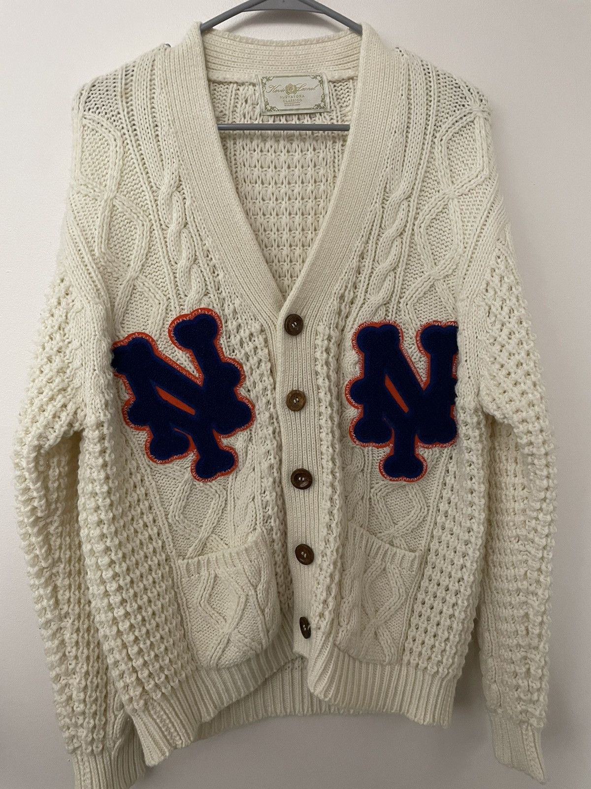 Cardigan × Japanese Brand × Other Kevin Leonel Custom Mets