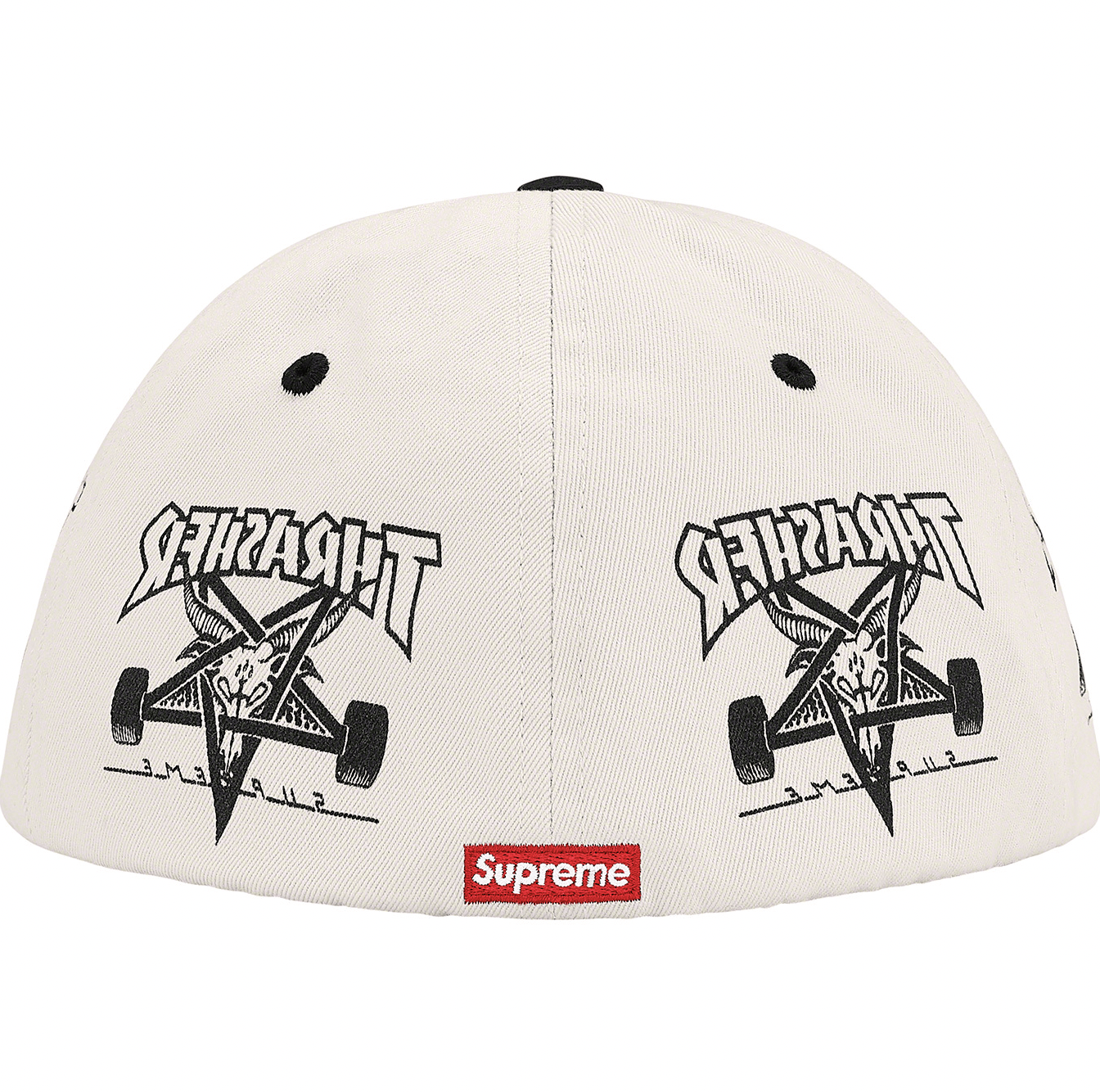 Supreme × Thrasher NWT Supreme (L) Thrasher 6-Panel - White Size ONE SIZE - 4 Thumbnail