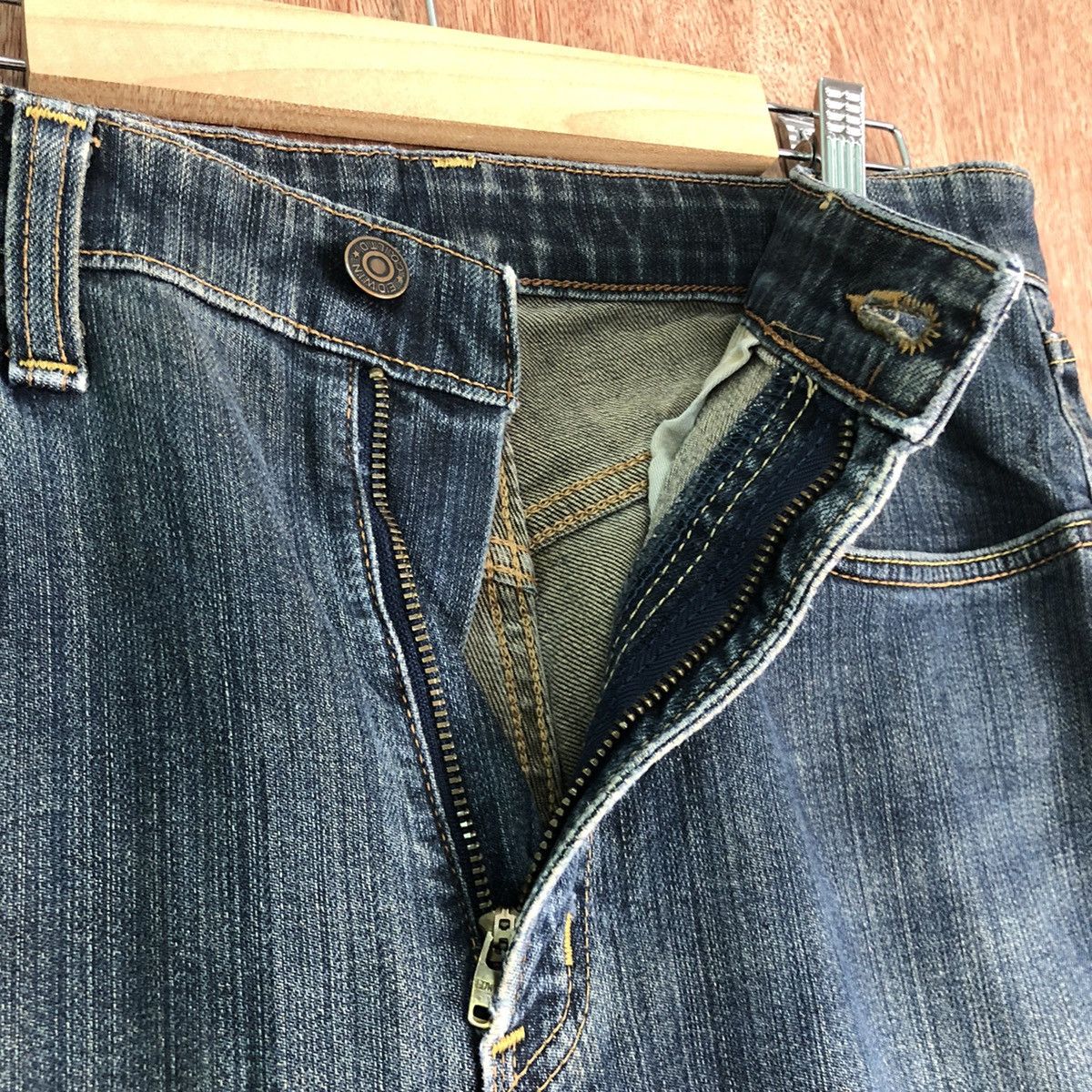 Edwin DLL Edwin Vintage Blue Denim Jeans Pants #c205 Size US 32 / EU 48 - 5 Thumbnail