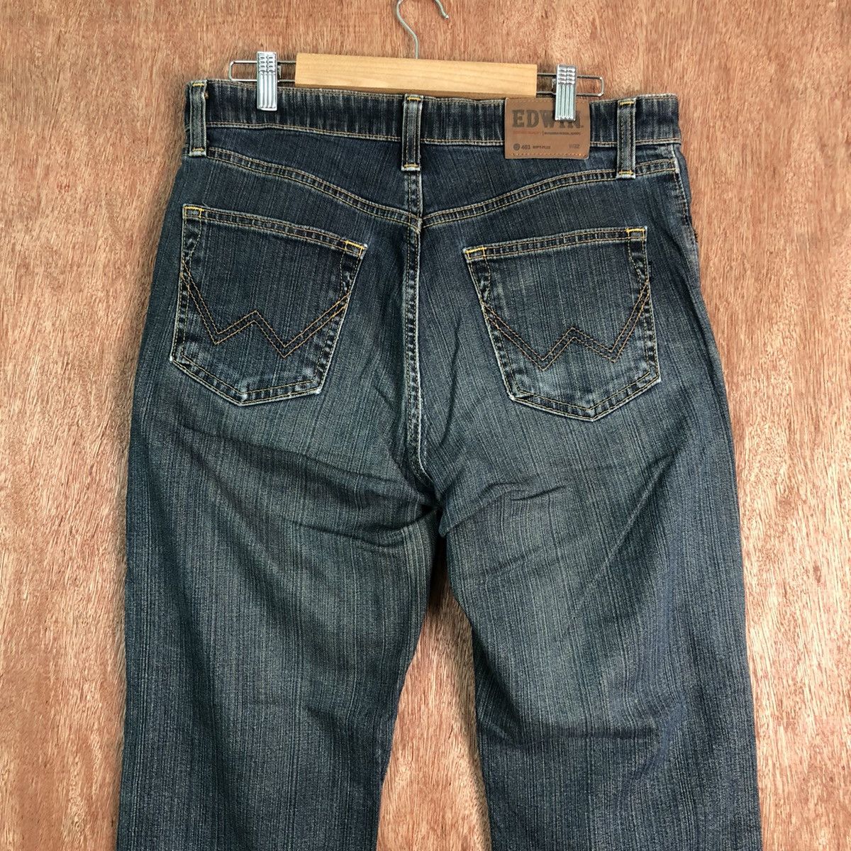 Edwin DLL Edwin Vintage Blue Denim Jeans Pants #c205 Size US 32 / EU 48 - 7 Thumbnail