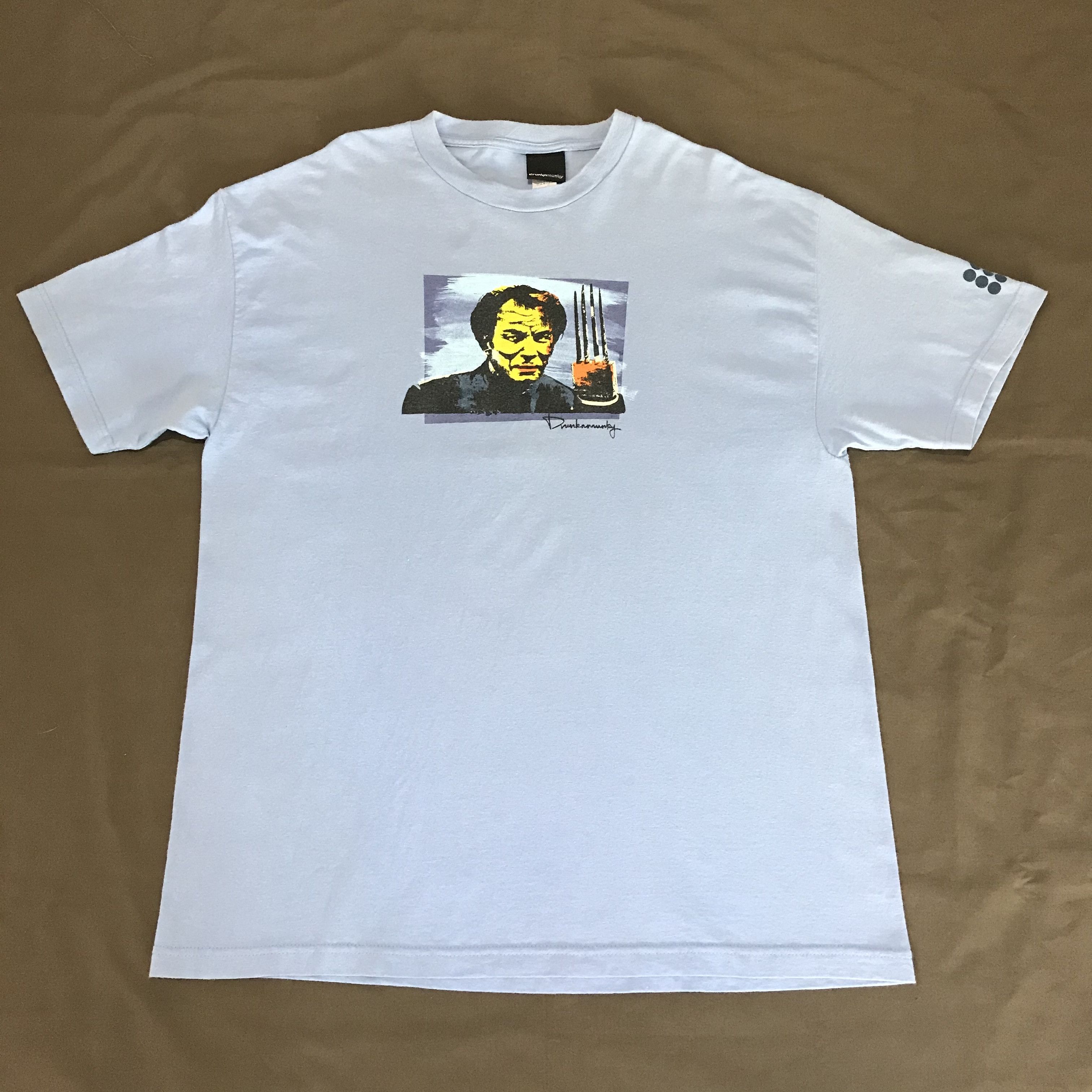 DrunknMunky Vintage Y2K Drunkn Munky graphic streetwear skate Tee Size US XL / EU 56 / 4 - 3 Thumbnail