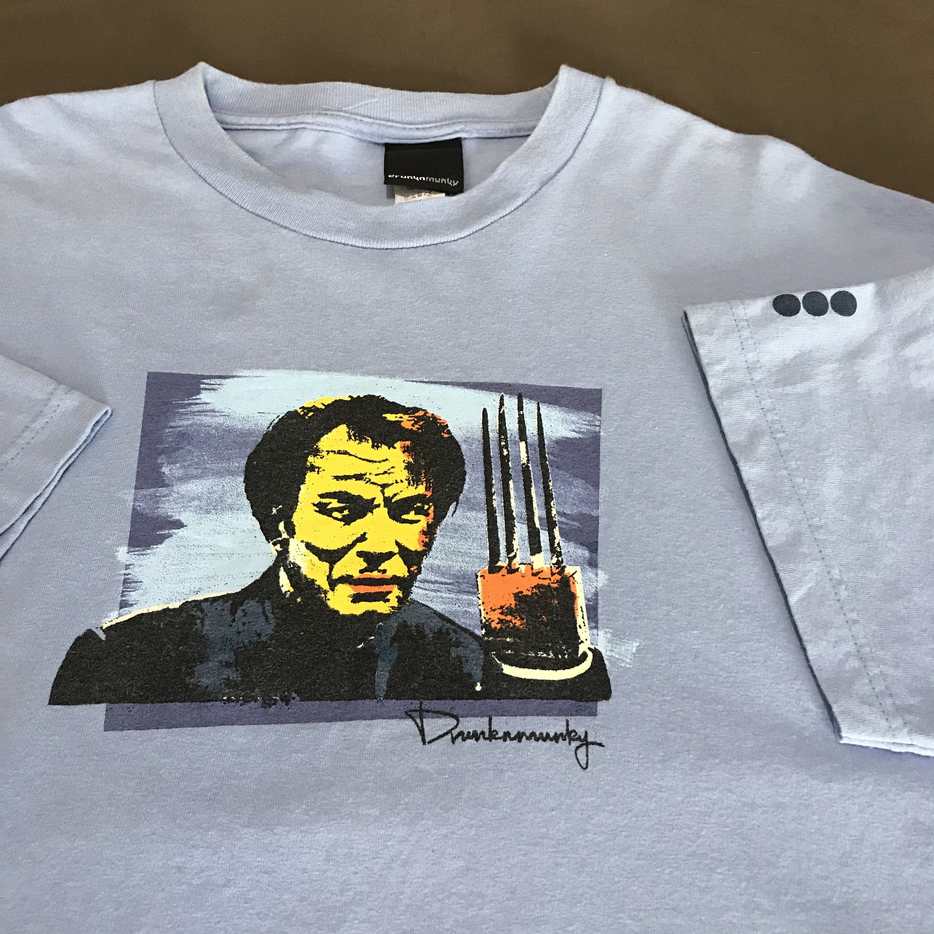DrunknMunky Vintage Y2K Drunkn Munky graphic streetwear skate Tee Size US XL / EU 56 / 4 - 1 Thumbnail