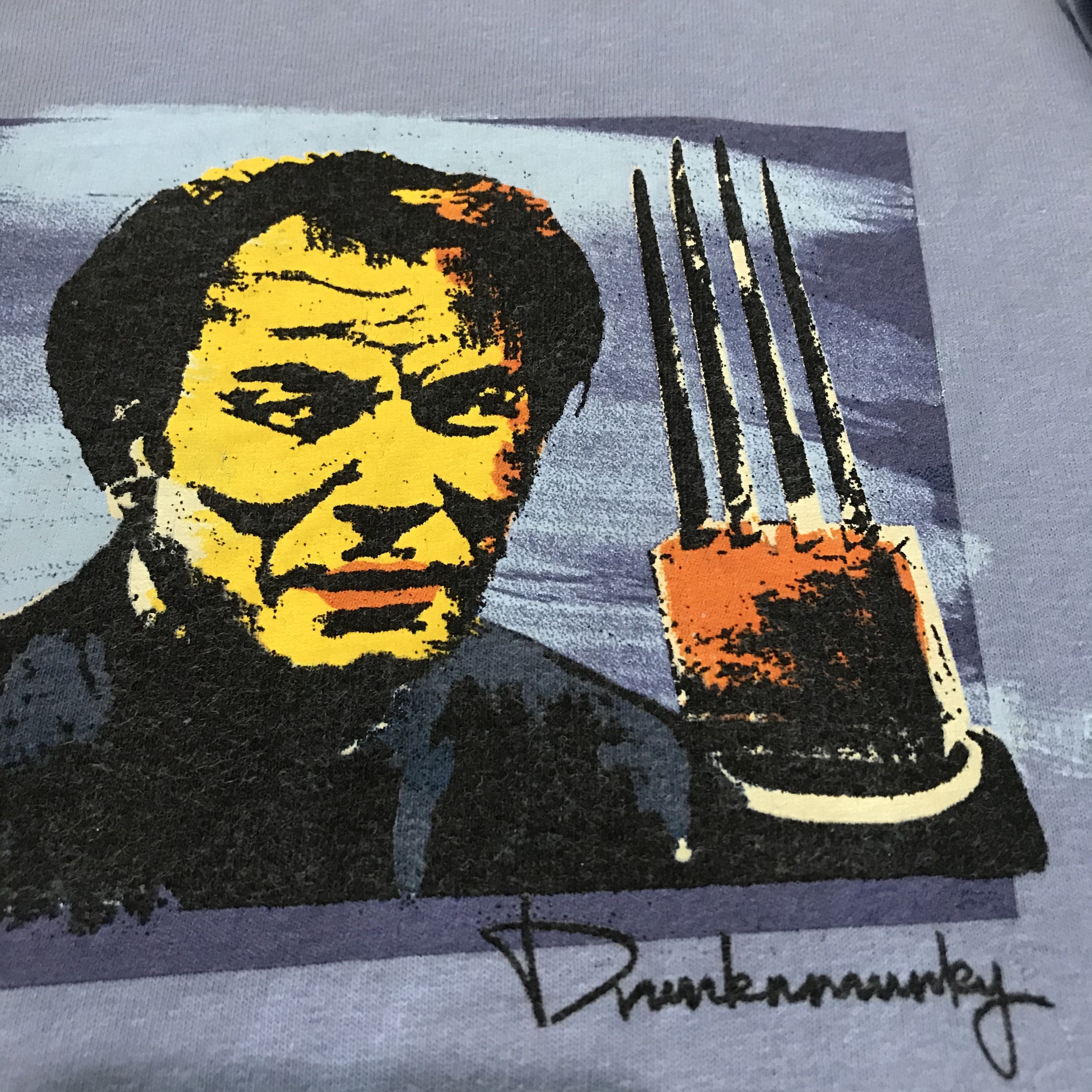 DrunknMunky Vintage Y2K Drunkn Munky graphic streetwear skate Tee Size US XL / EU 56 / 4 - 2 Thumbnail