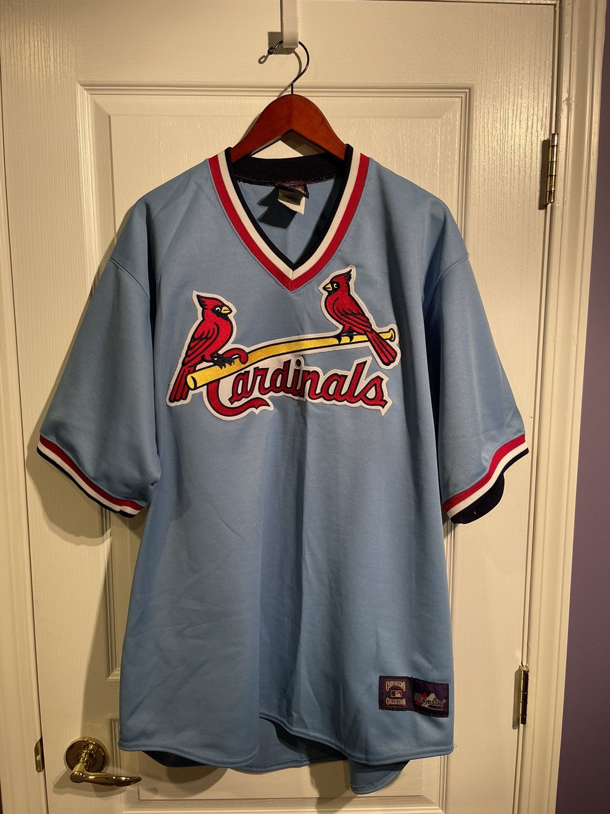 St Louis Cardinals Cooperstown collection pullover jersey