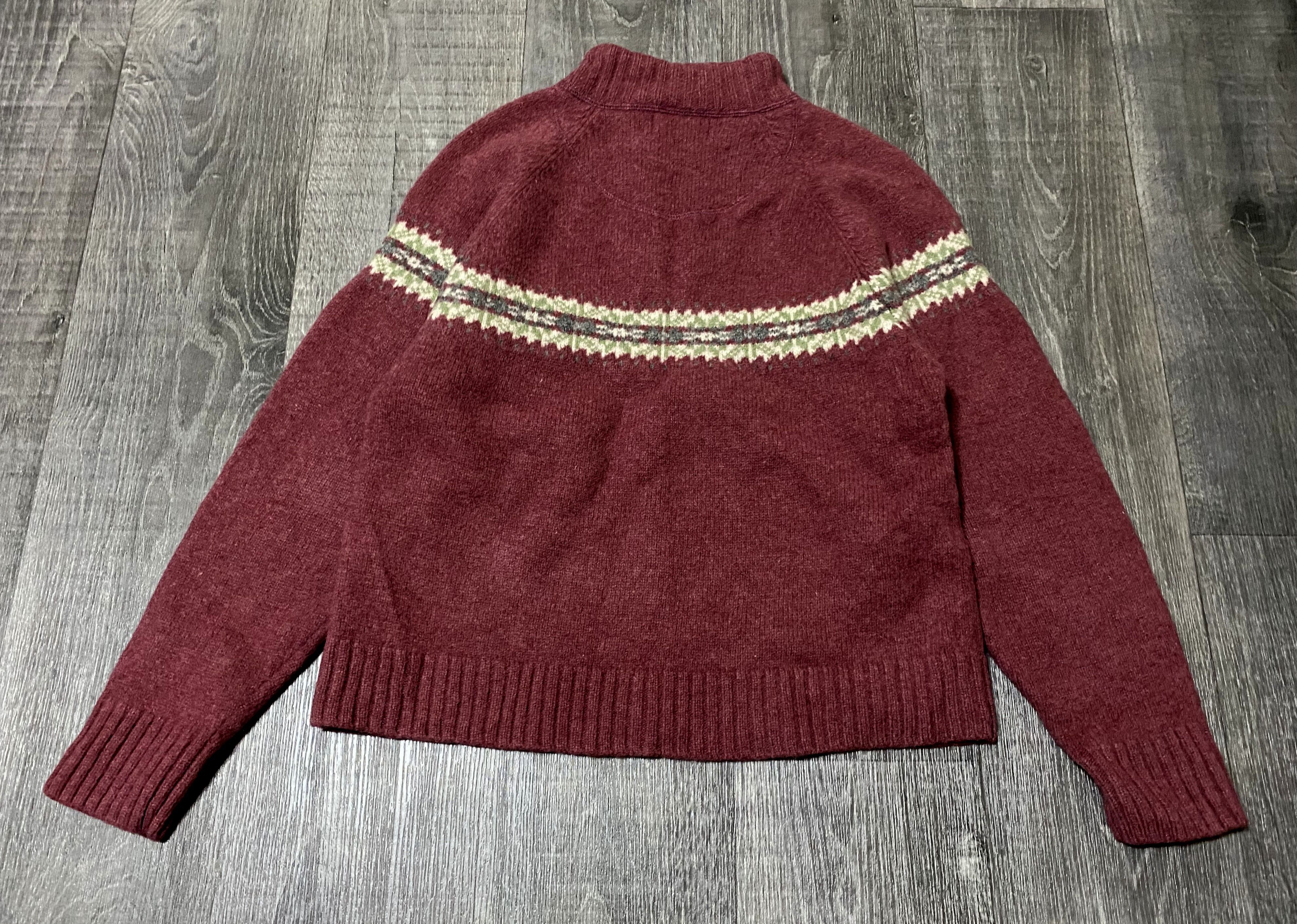 Woolrich Woolen Mills Women's Woolrich Vintage Patterned Zip Wool Fleece Sweater Size US M / EU 48-50 / 2 - 3 Thumbnail