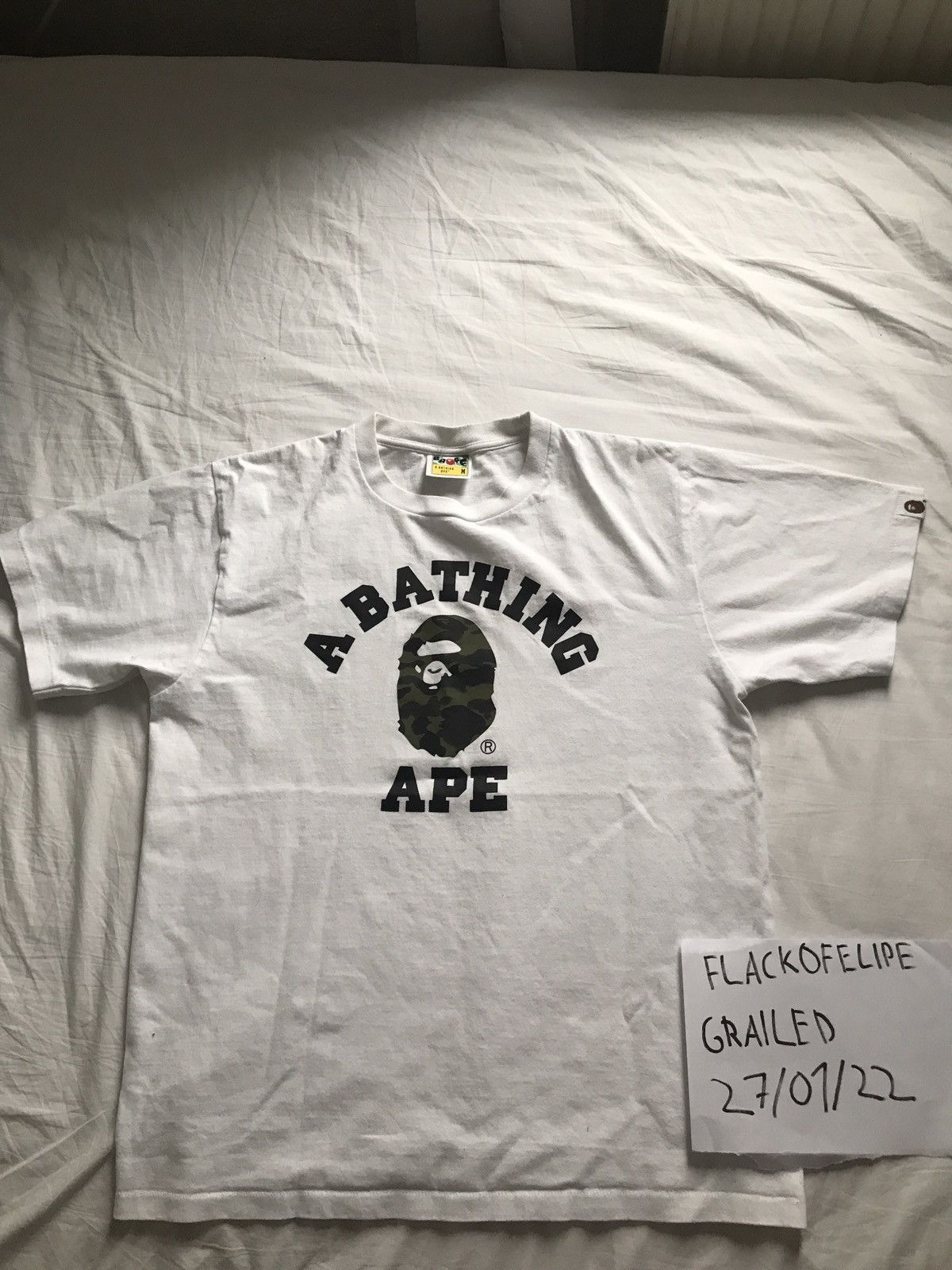 BAPE 1st Camo College Tee