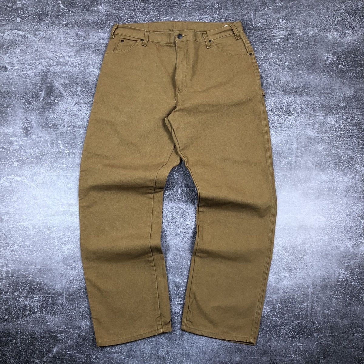Dickies Vintage Dickies Heavyweight Work Pants Brown Size US 38 / EU 54 - 4 Thumbnail