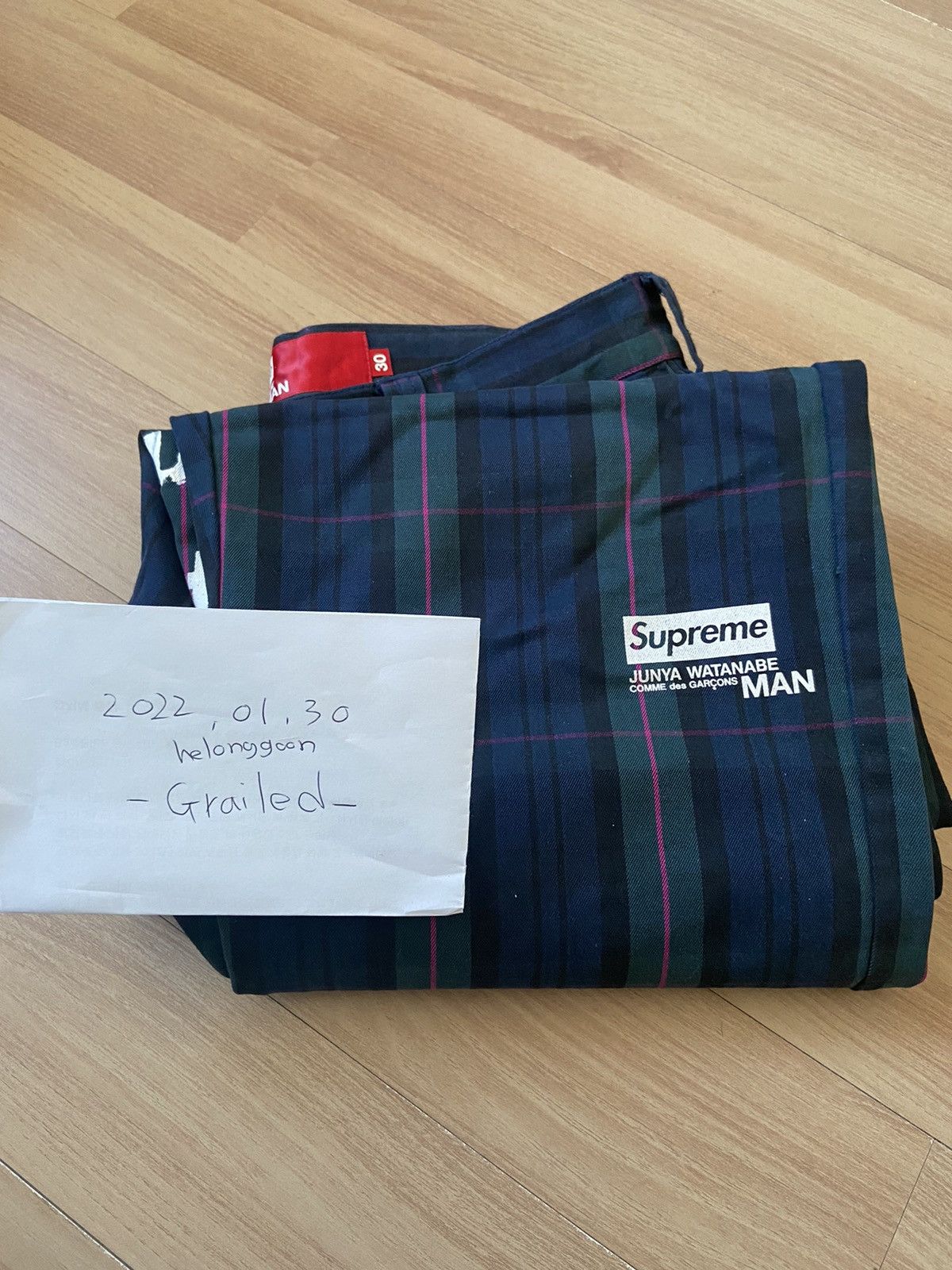 Comme des Garcons × Junya Watanabe × Supreme Supreme x Junya 