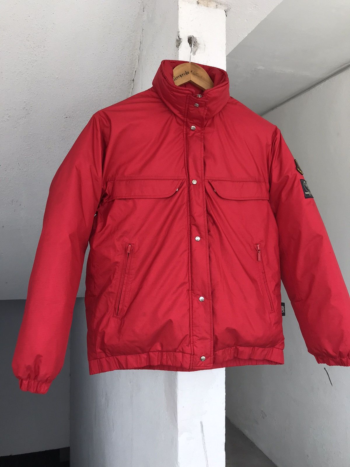 Asics × Moncler × Vintage 90s Moncler X Asics Purffer Jacket Size US M / EU 48-50 / 2 - 3 Thumbnail
