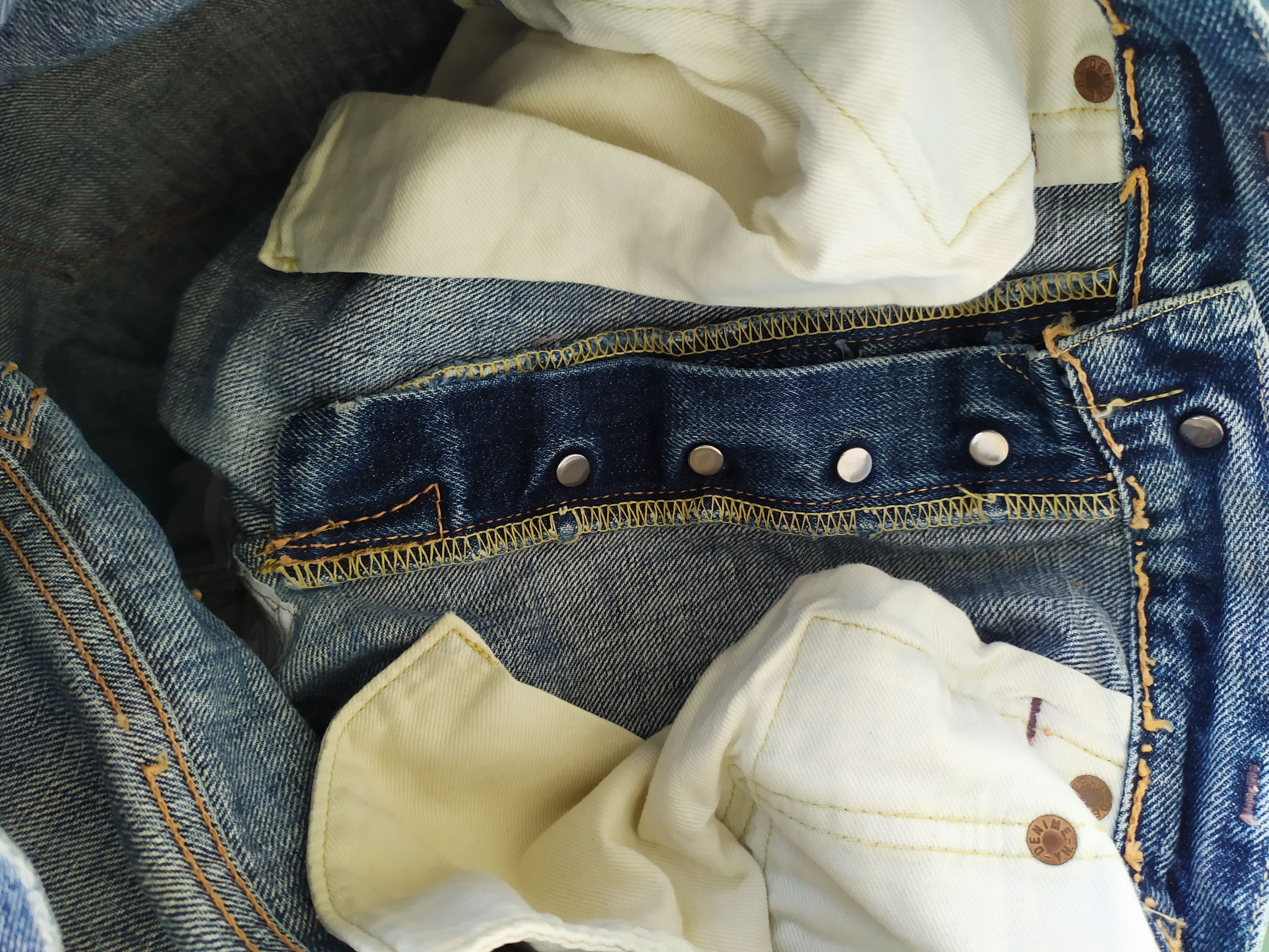 Vintage Vintage Denime Selvage Denim jeans Size US 31 - 11 Thumbnail