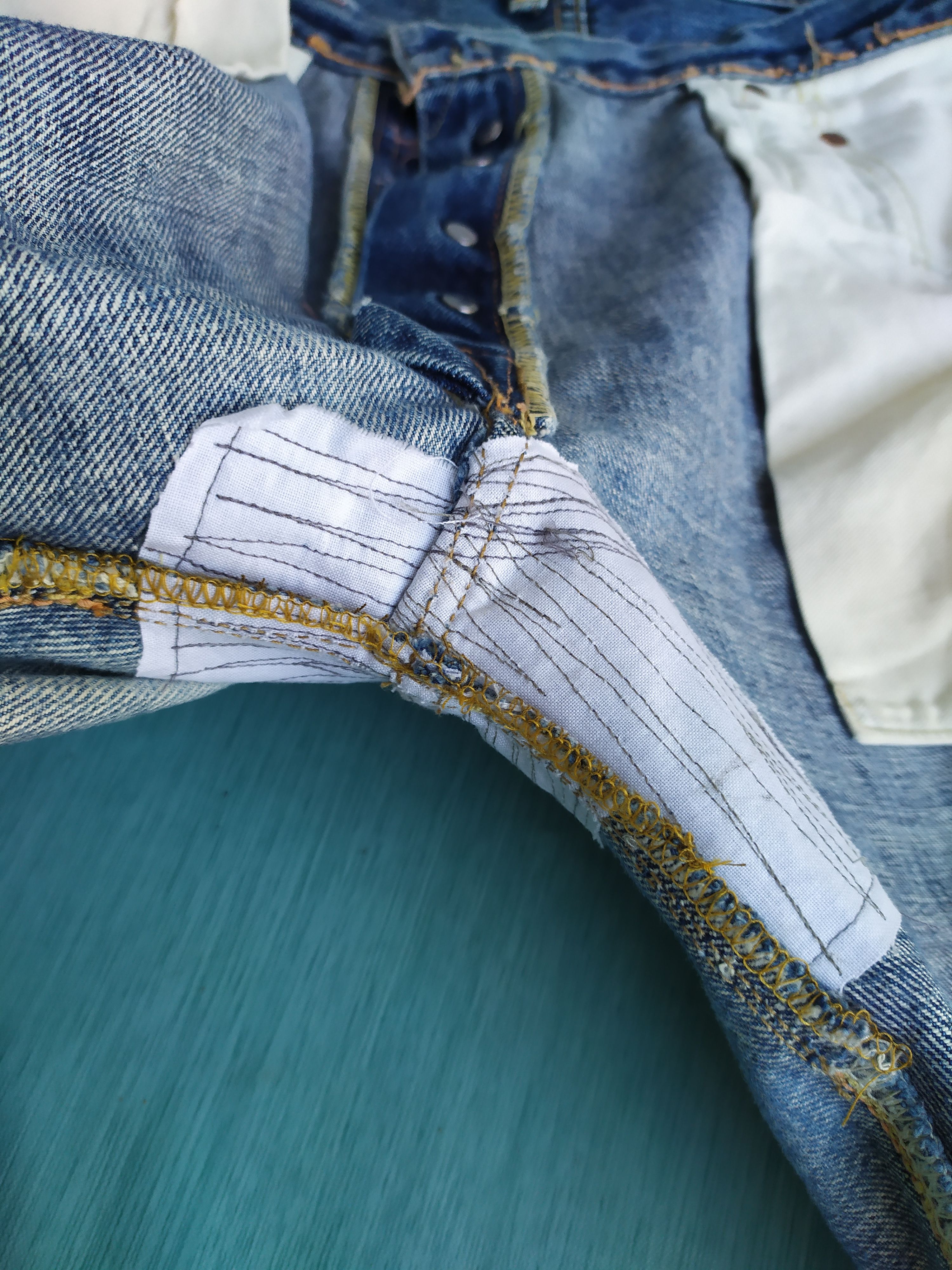 Vintage Vintage Denime Selvage Denim jeans Size US 31 - 8 Thumbnail