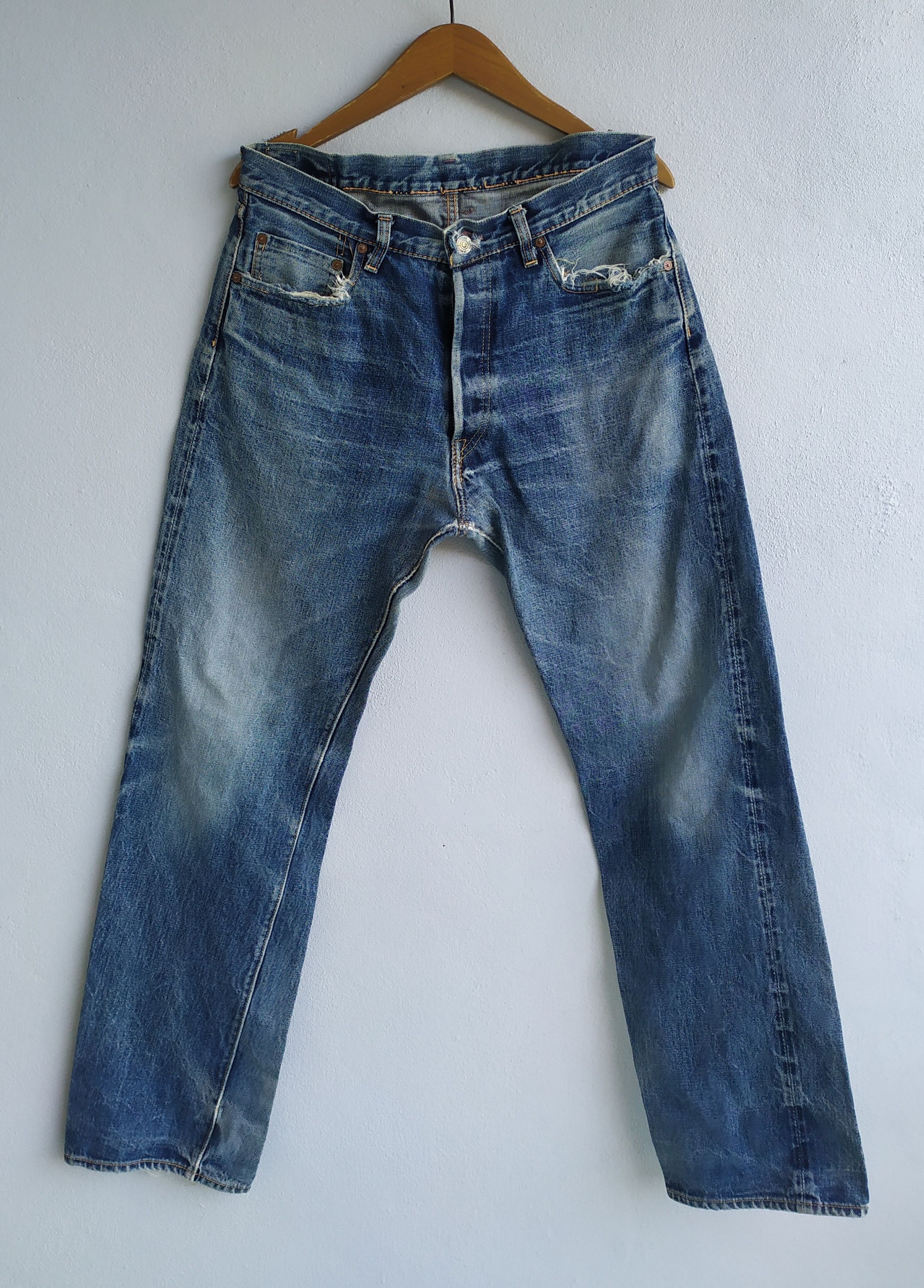 Vintage Vintage Denime Selvage Denim jeans Size US 31 - 1 Preview