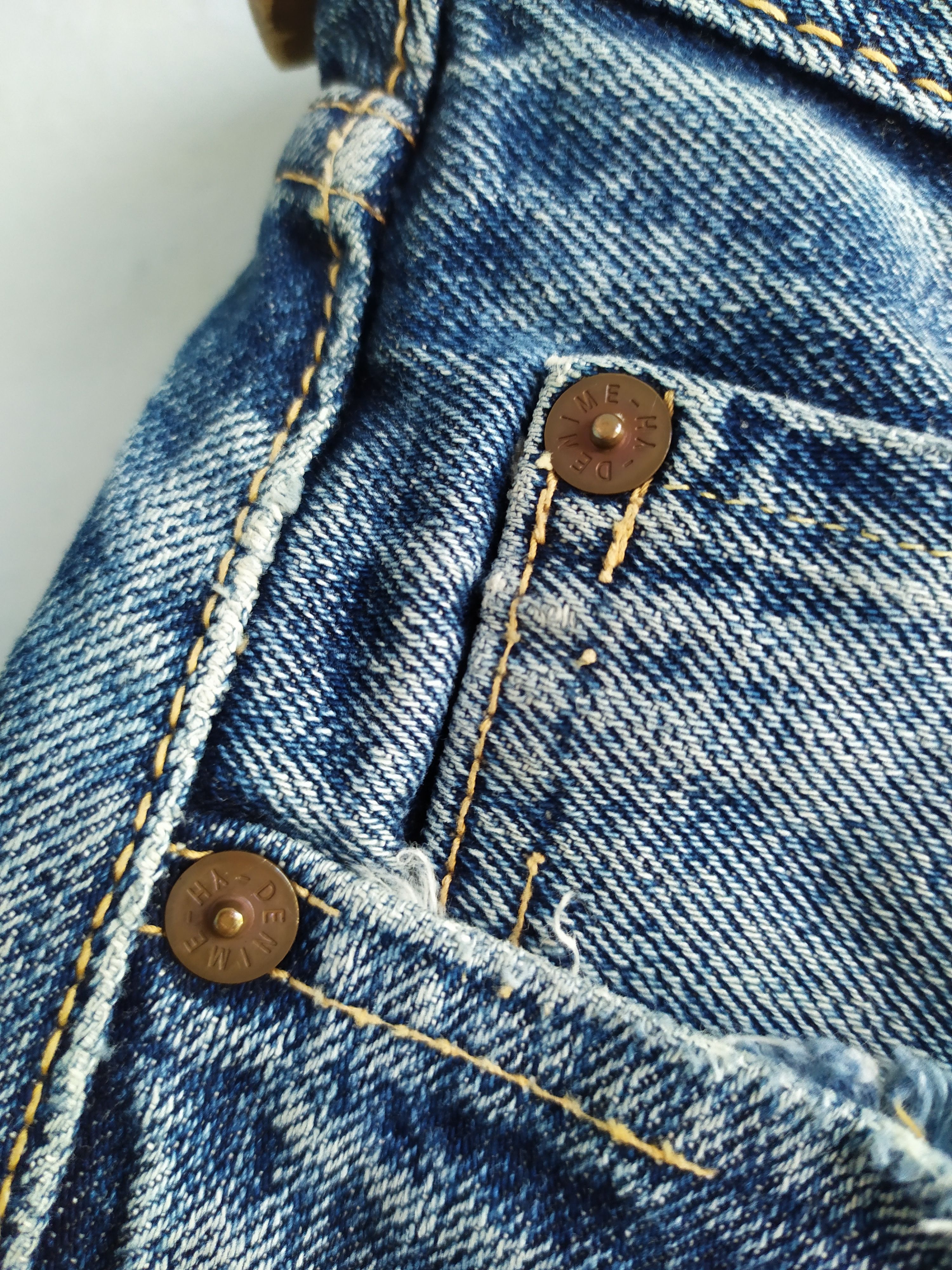 Vintage Vintage Denime Selvage Denim jeans Size US 31 - 6 Thumbnail