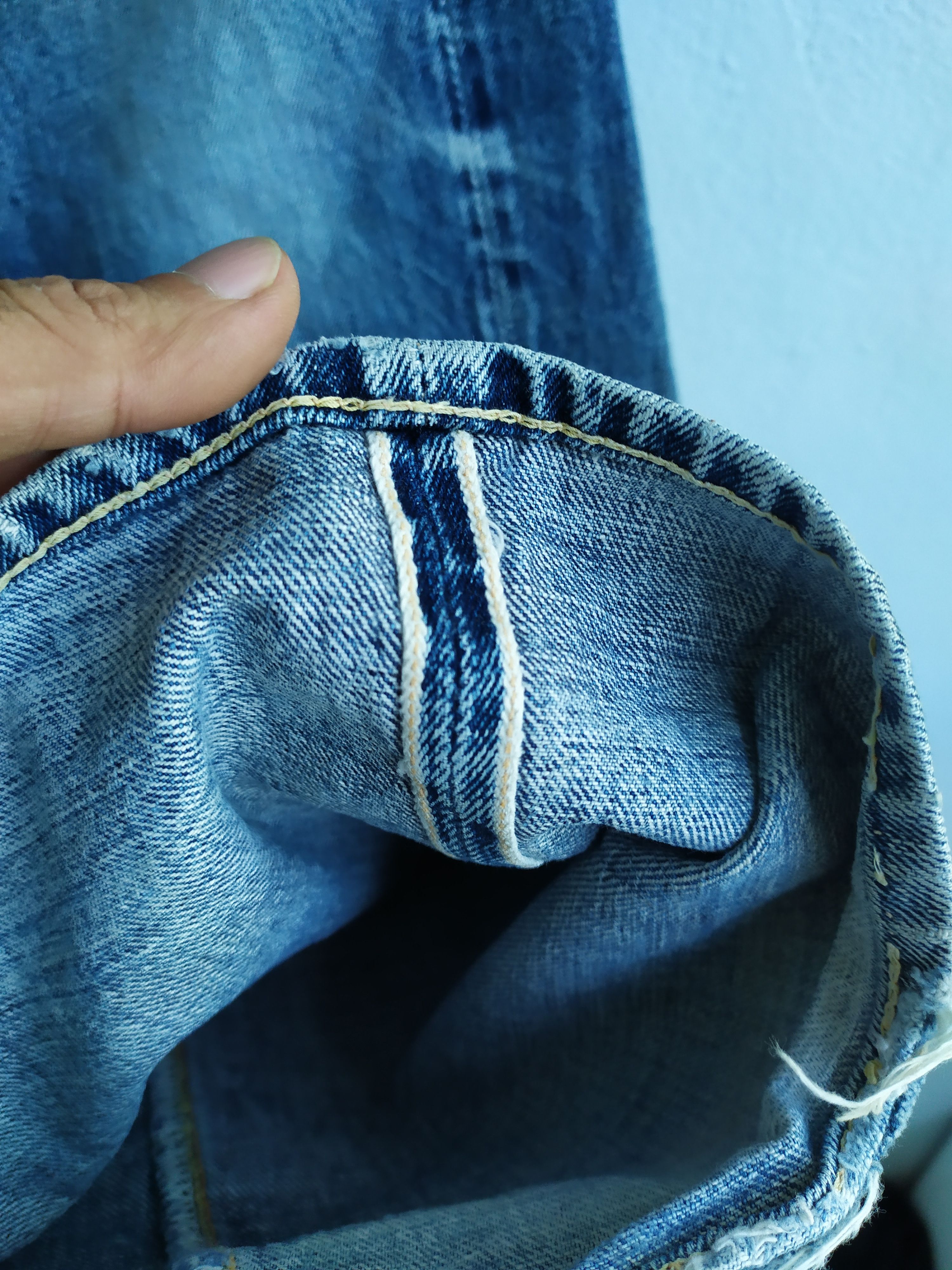 Vintage Vintage Denime Selvage Denim jeans Size US 31 - 5 Thumbnail