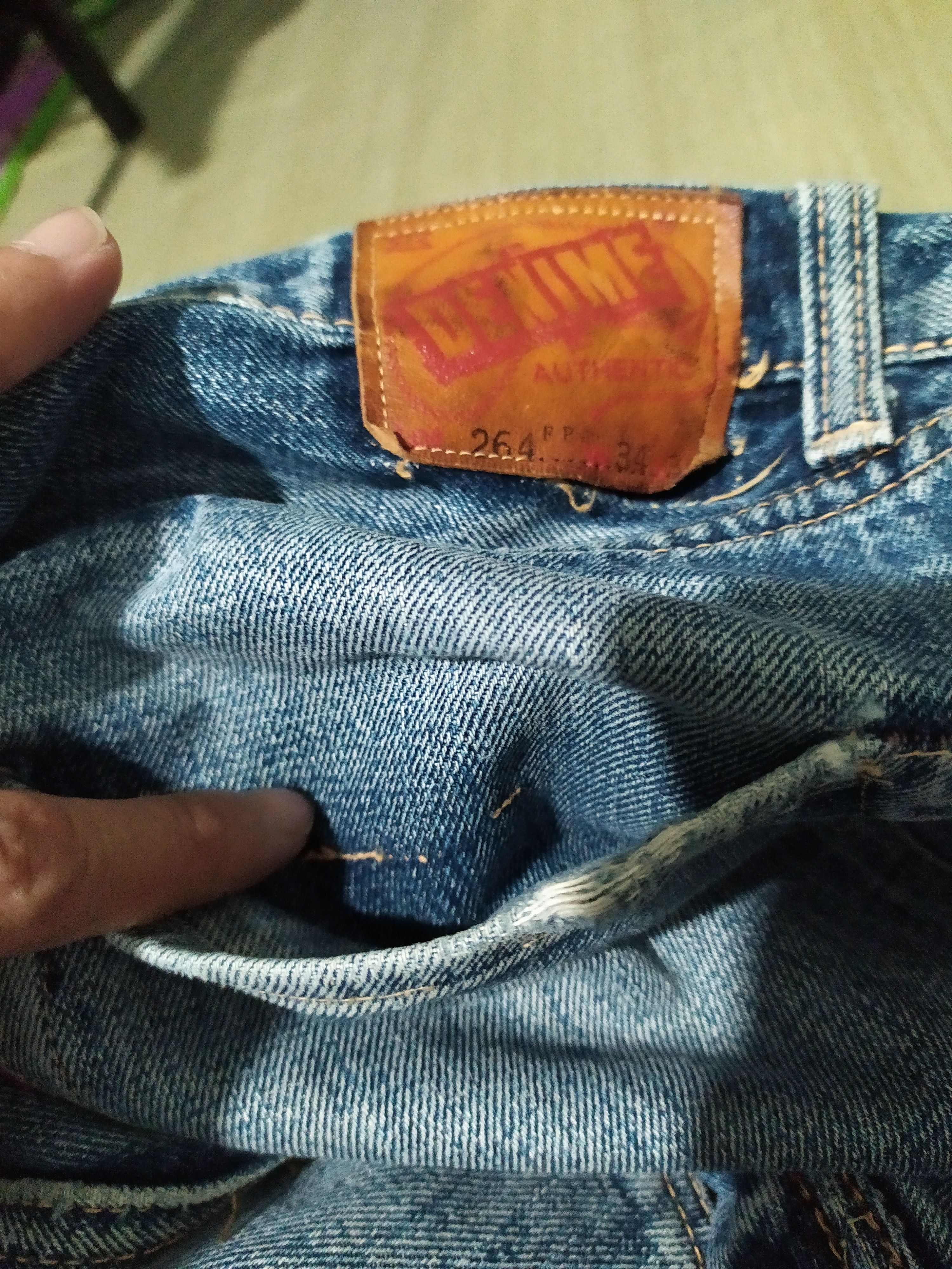Vintage Vintage Denime Selvage Denim jeans Size US 31 - 4 Thumbnail