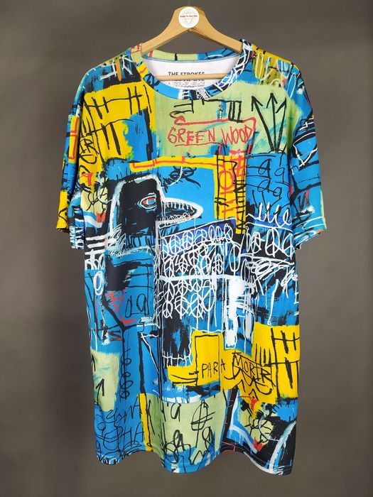 Art The Strokes x Basquiat - Bird on Money AOP t-shirt | Grailed