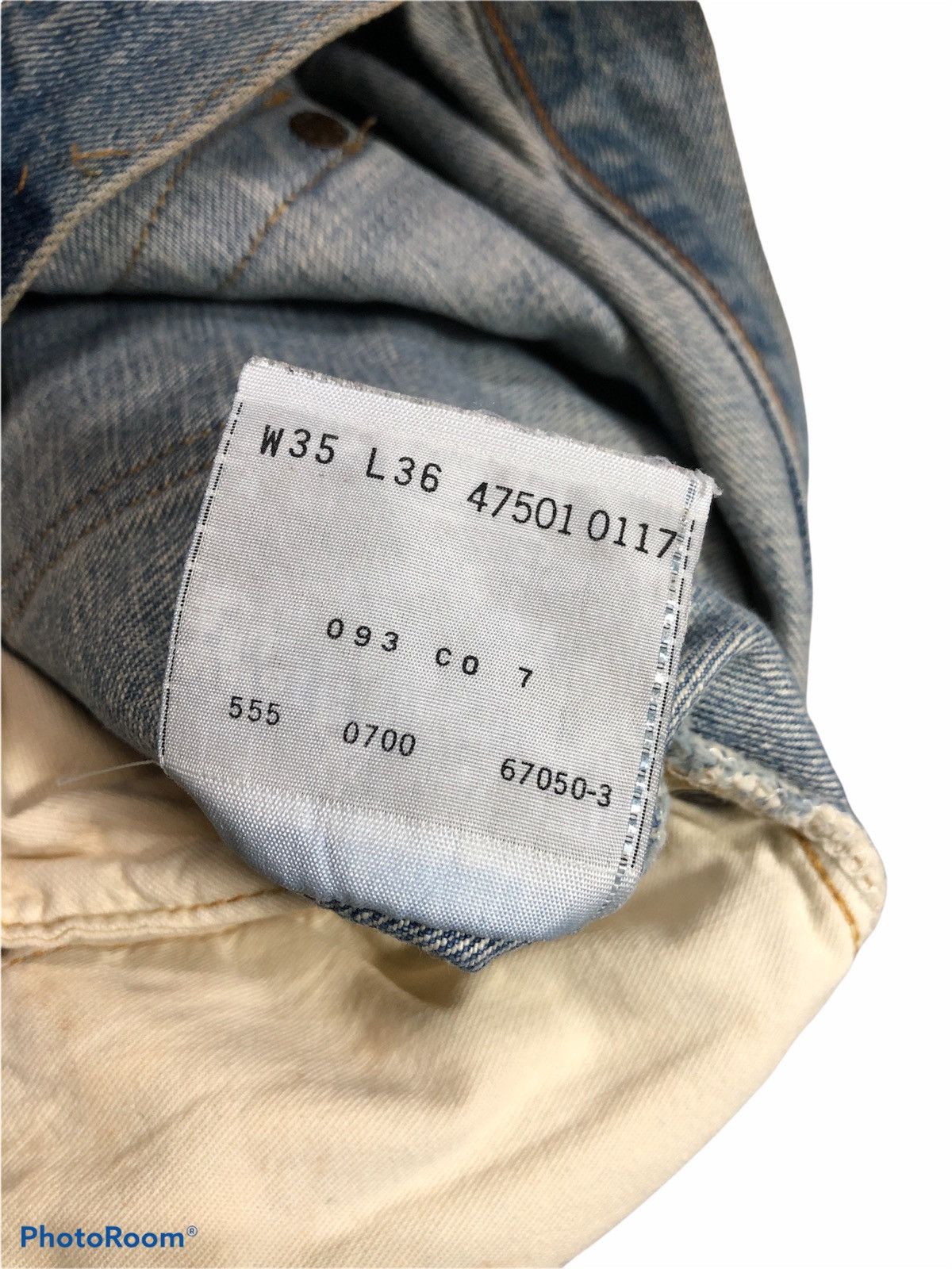 Levi's VTGE LEVIS 501 BIG E SELVEDGE DENIM Size US 31 - 9 Thumbnail