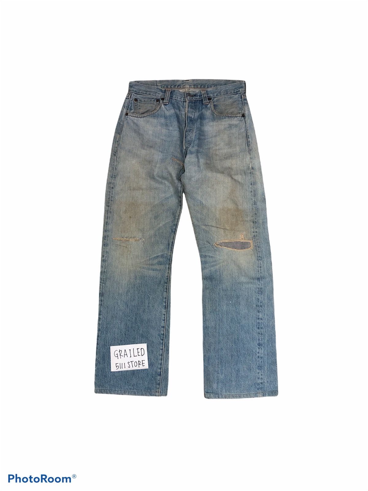 Levi's VTGE LEVIS 501 BIG E SELVEDGE DENIM Size US 31 - 1 Thumbnail