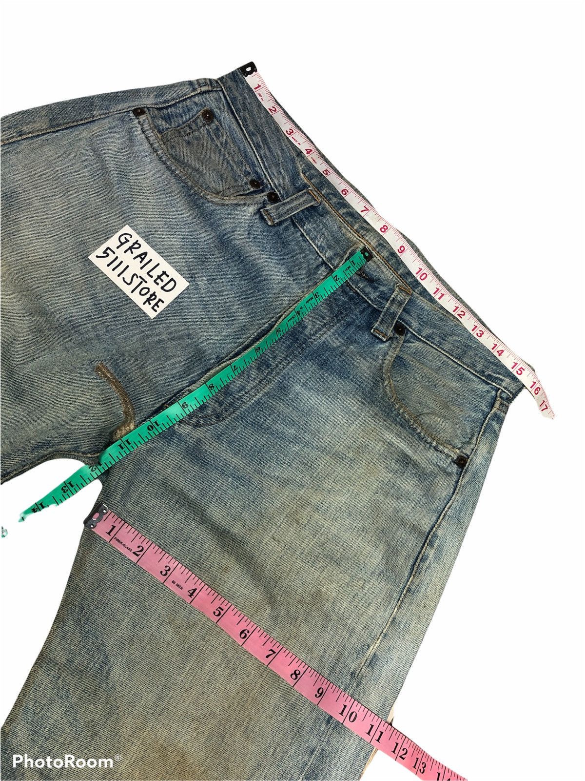 Levi's VTGE LEVIS 501 BIG E SELVEDGE DENIM Size US 31 - 11 Thumbnail
