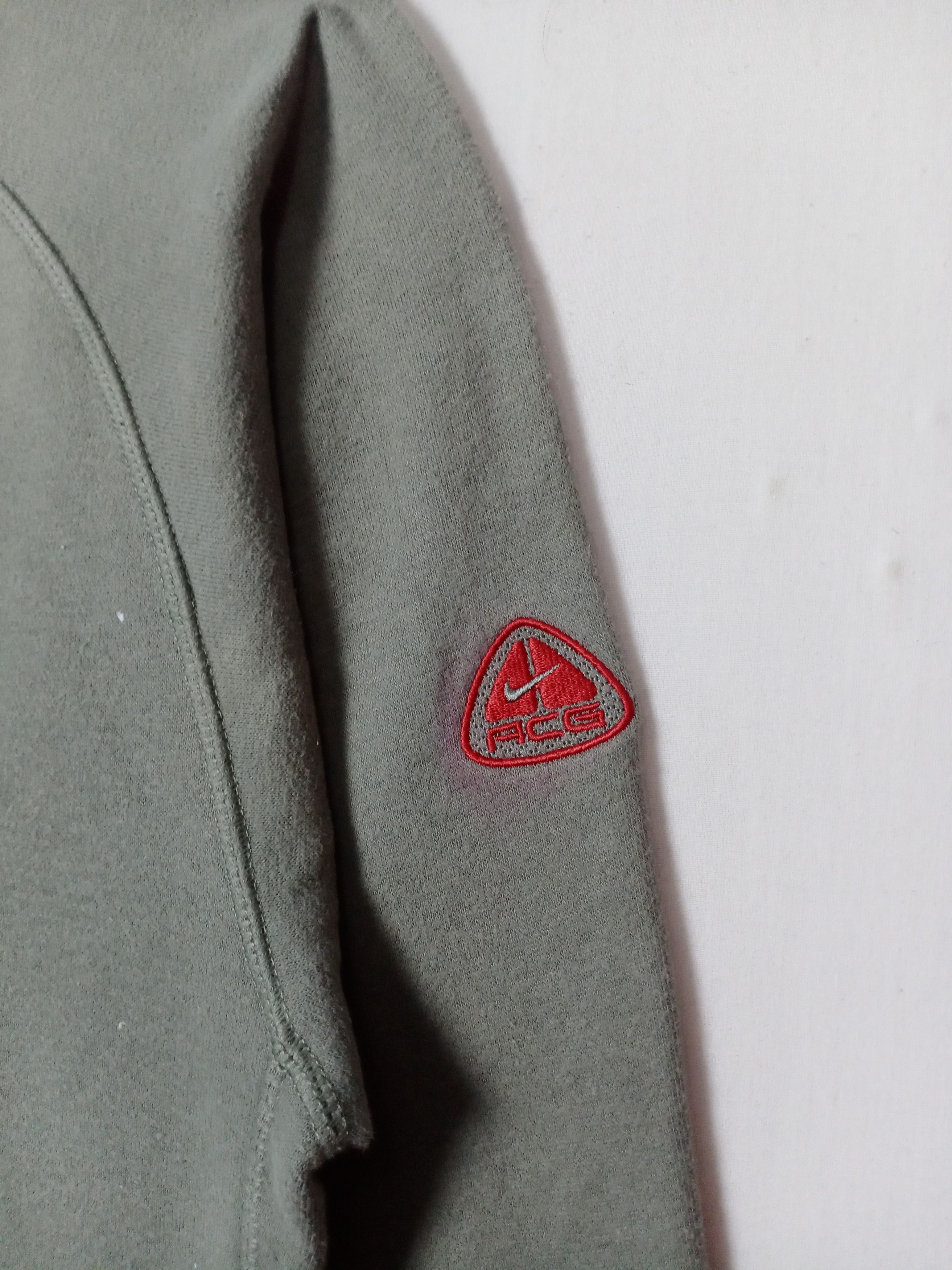 Nike × Nike ACG × Vintage Vintage Nike ACG big Logo Spell Out Sweatshirt Size US L / EU 52-54 / 3 - 7 Thumbnail