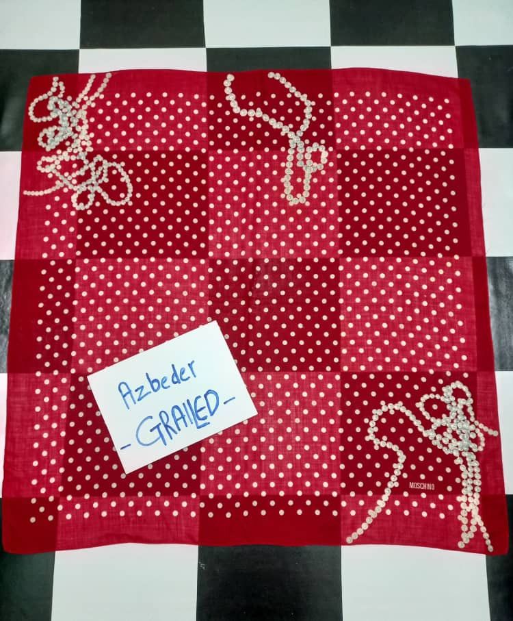 Moschino Moschino Silk Scarf Size ONE SIZE - 1 Thumbnail