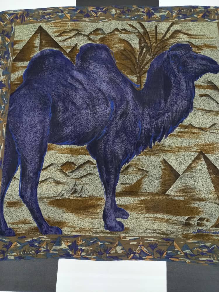 Kansai Yamamoto Kansai Yamamoto Camel Silk Scarf Size ONE SIZE - 6 Thumbnail
