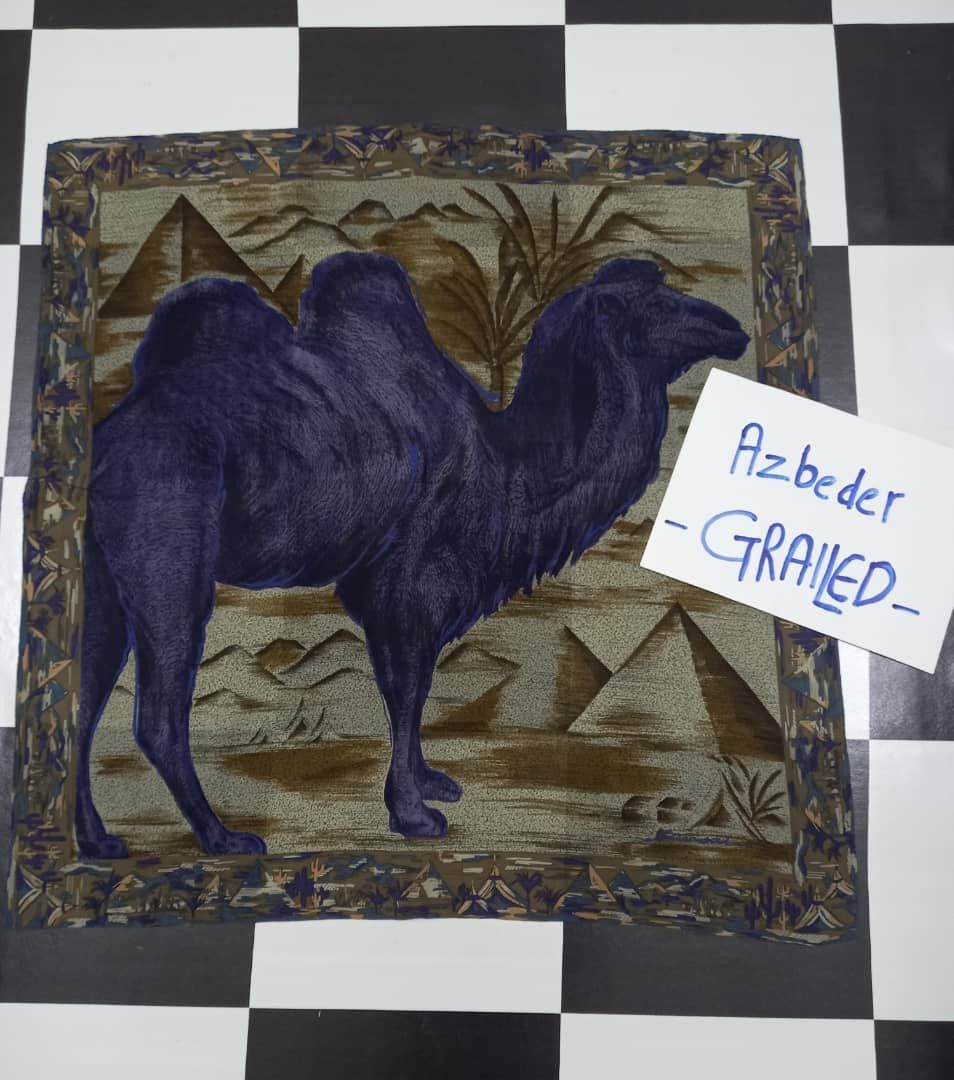 Kansai Yamamoto Kansai Yamamoto Camel Silk Scarf Size ONE SIZE - 1 Thumbnail
