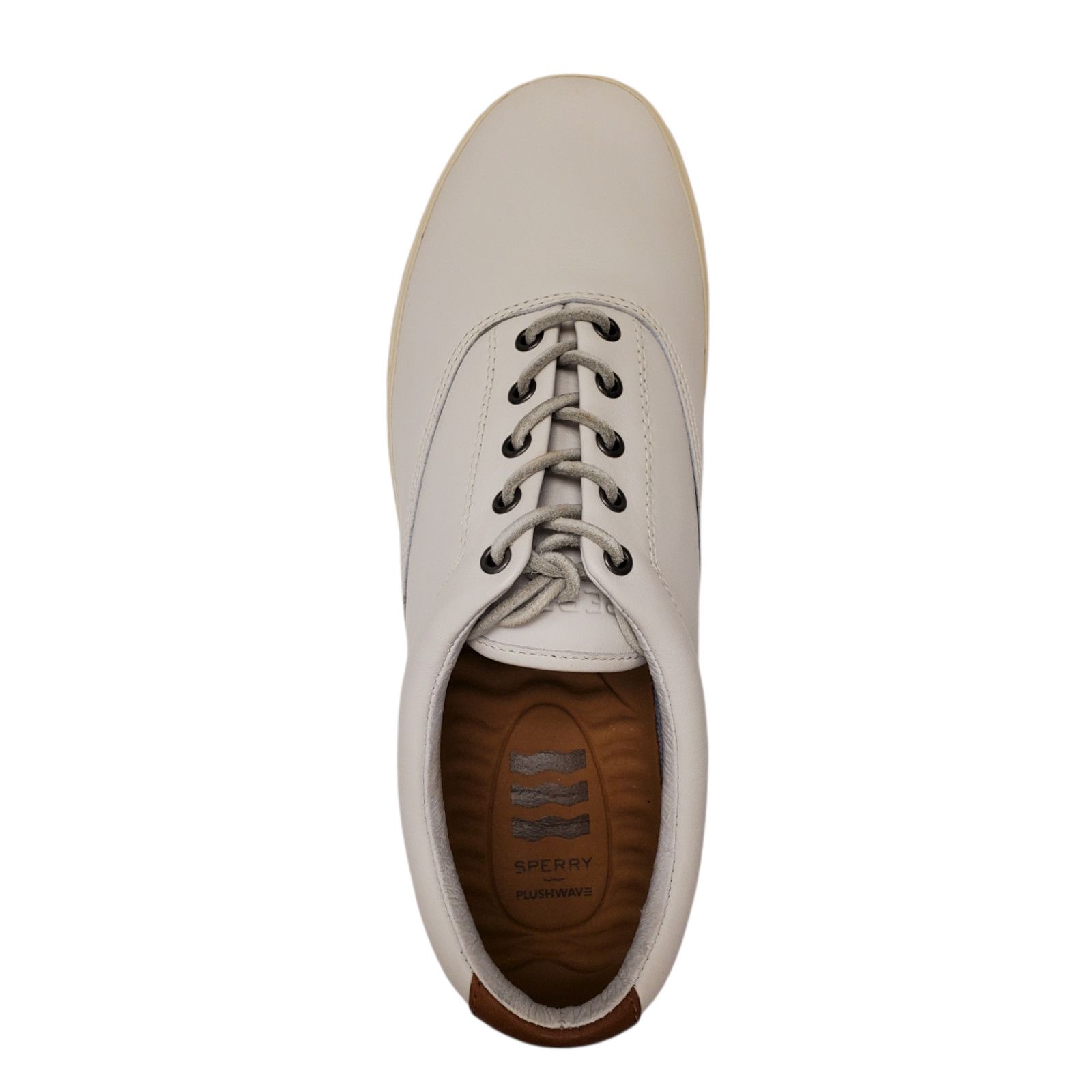 Sperry Sperry Striper Mens Plush Wave Lace-up Sneakers Leather Size US 10 / EU 43 - 5 Thumbnail