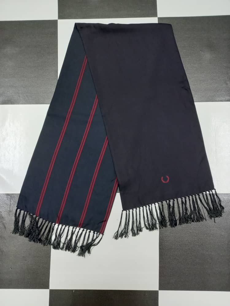 Fred Perry Fred Perry Silk Scarf Size ONE SIZE - 1 Thumbnail