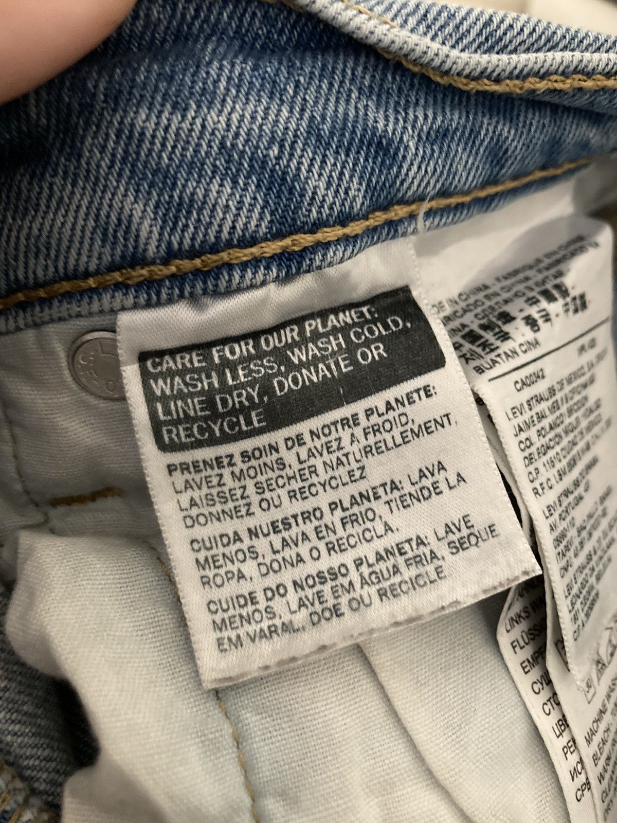 Levi's Made & Crafted Levi’s Signature x Yeezy “FREE HOOVER” Jeans Size US 30 / EU 46 - 6 Thumbnail