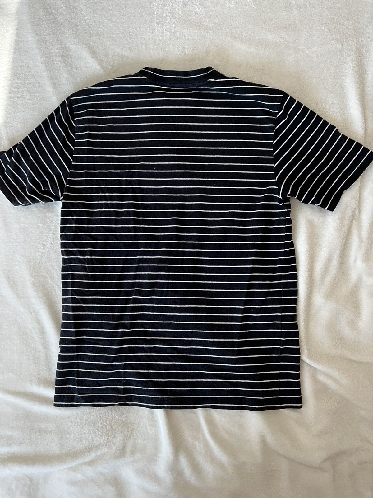 Palace stripe tee shirt popular