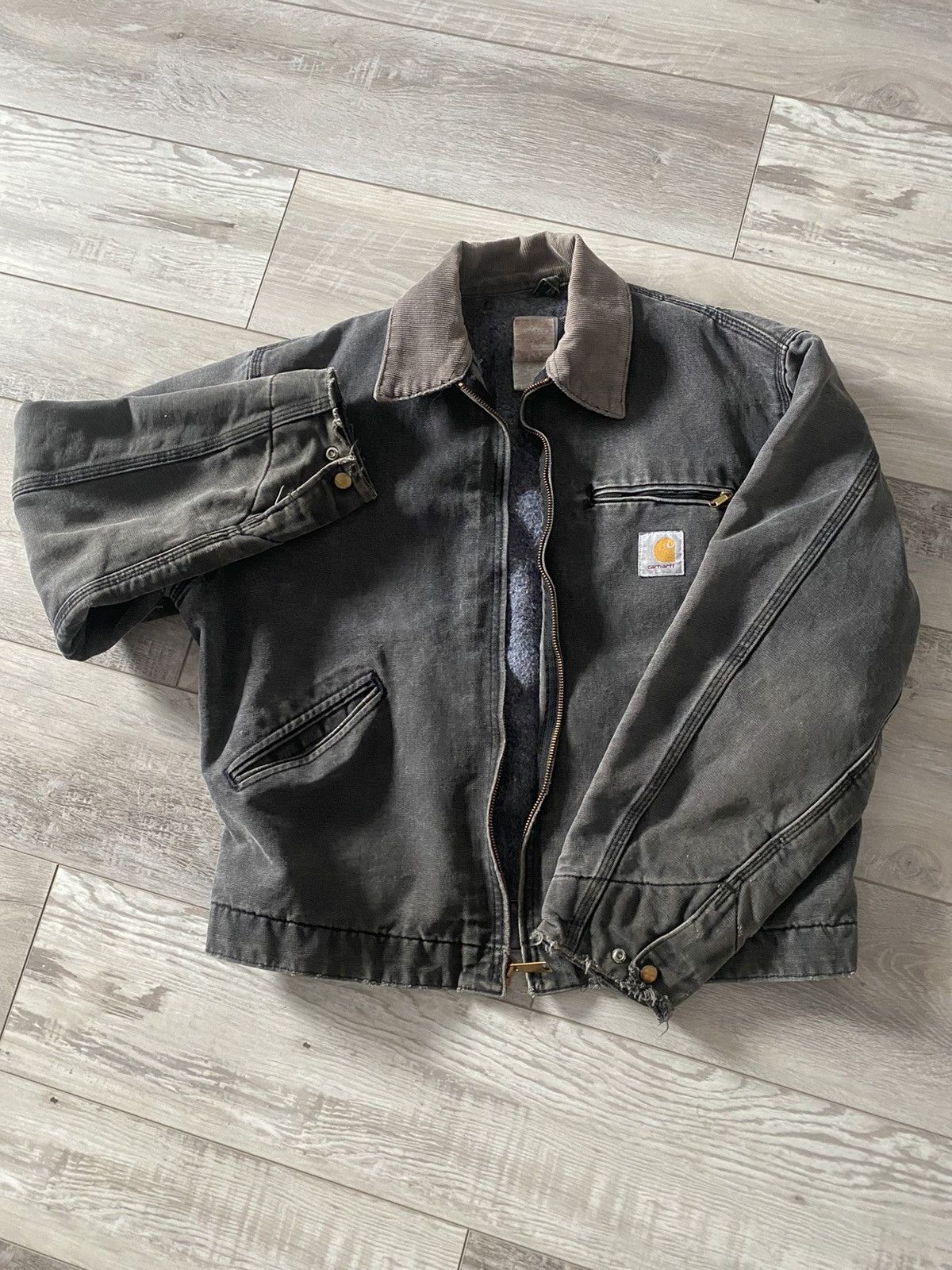 Carhartt × Vintage Carharrt Detroit Jacket | Grailed