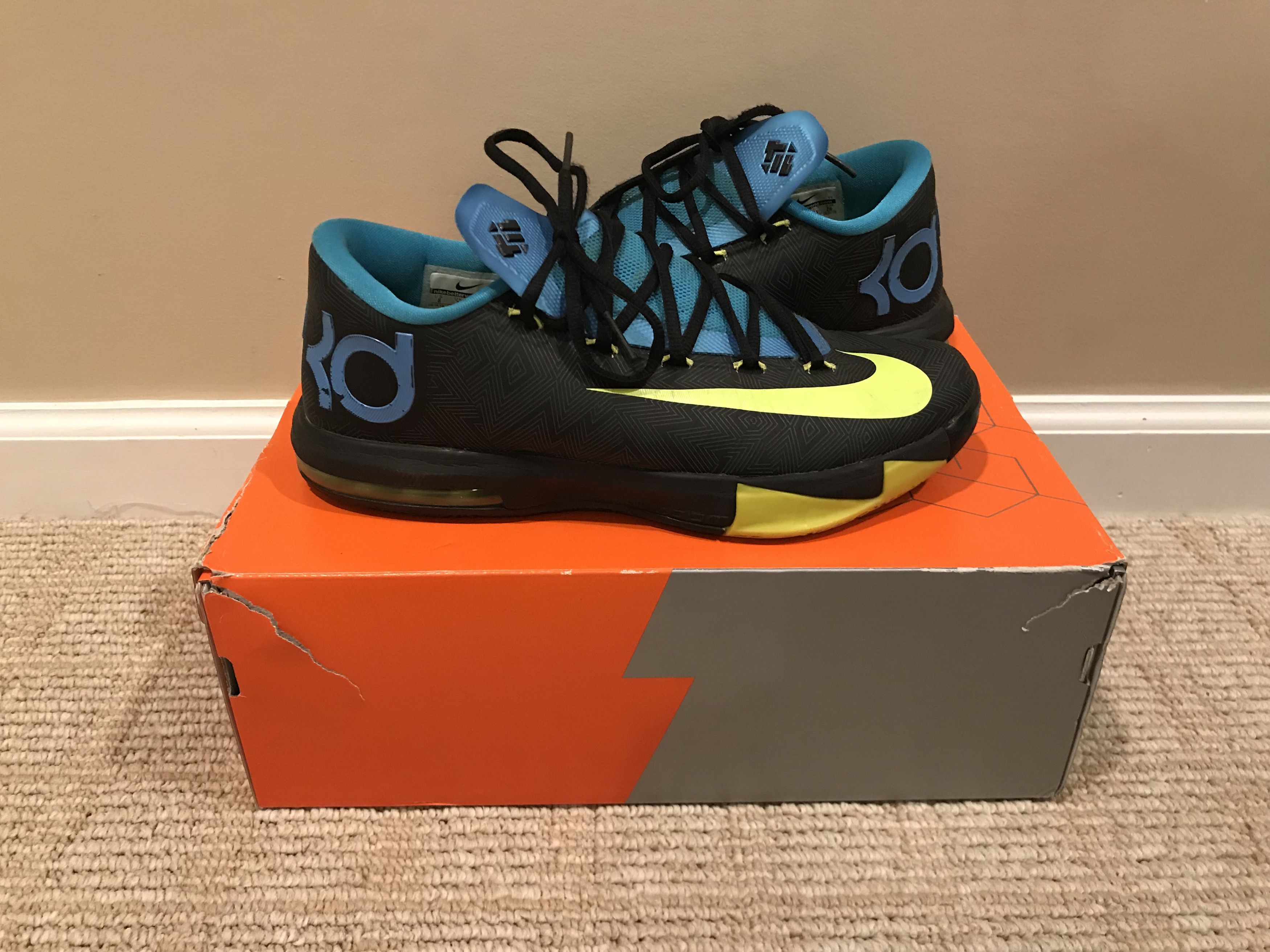 Kd 6 Away 2 599424 010 Size 8 Original Box Footwear